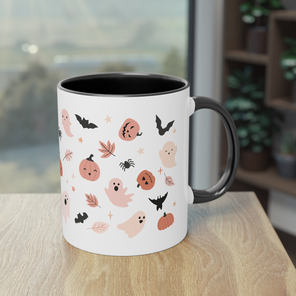 Coffee Mug - Hocus Pocus, I Need Coffee to Focus - 11oz Two-Tone Mug