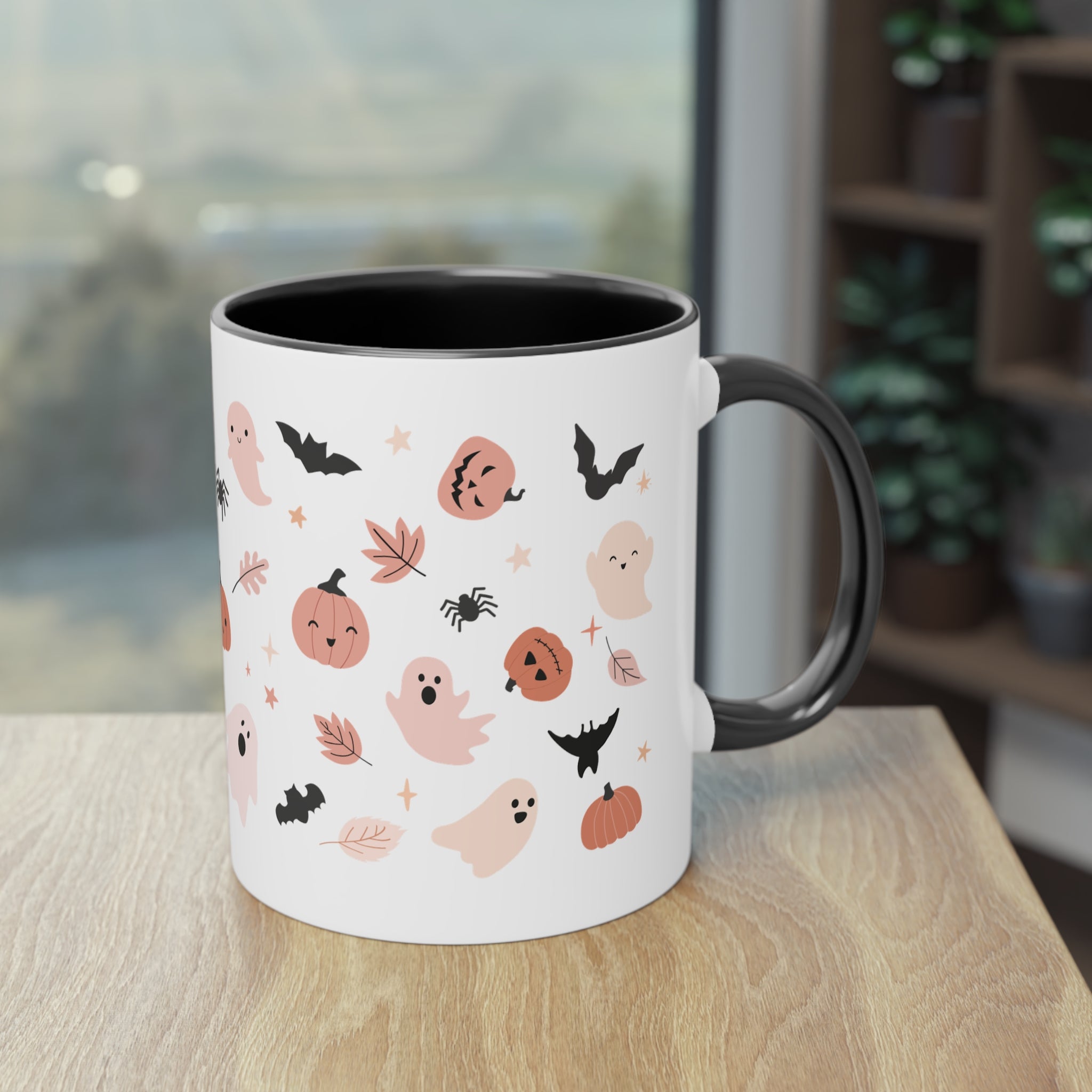 Coffee Mug - Hocus Pocus, I Need Coffee to Focus - 11oz Two-Tone Mug
