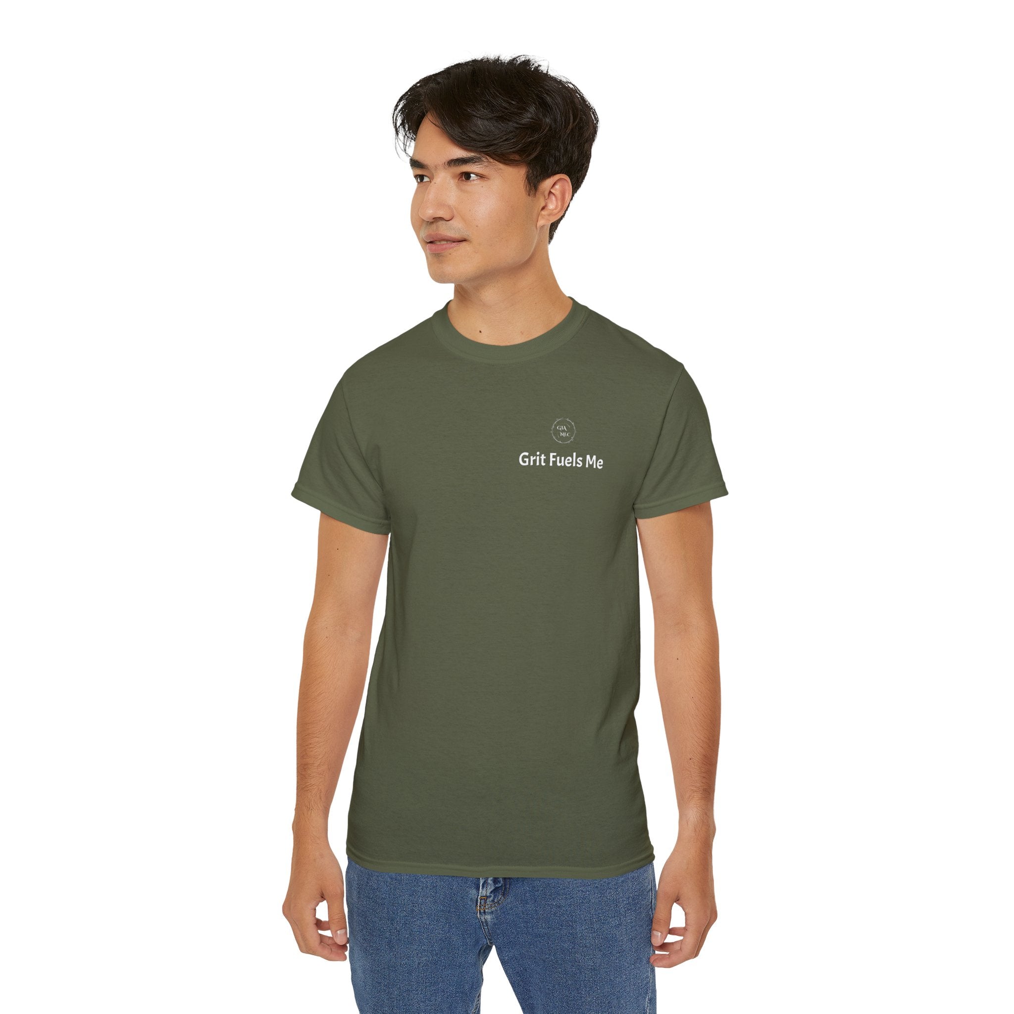 Grit Fuels Me - Unisex Ultra Cotton Tee for Motivation and Inspiration