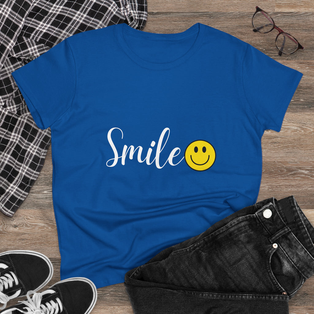 Smile :) Women's Cotton T-shirt