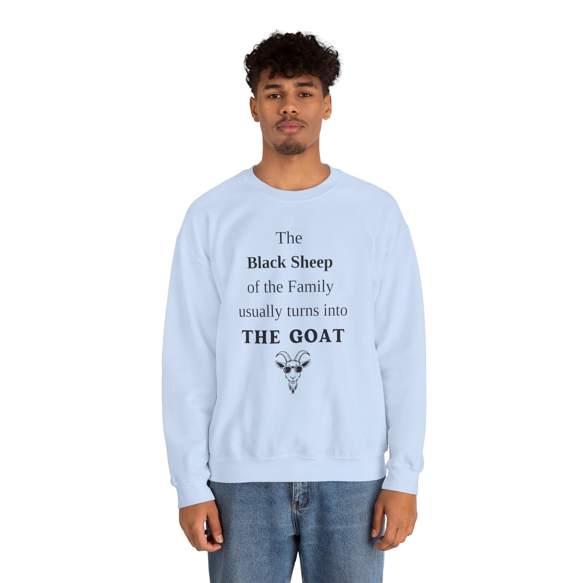 The Black Sheep Crewneck Sweatshirt - Unisex Family Humor Gift