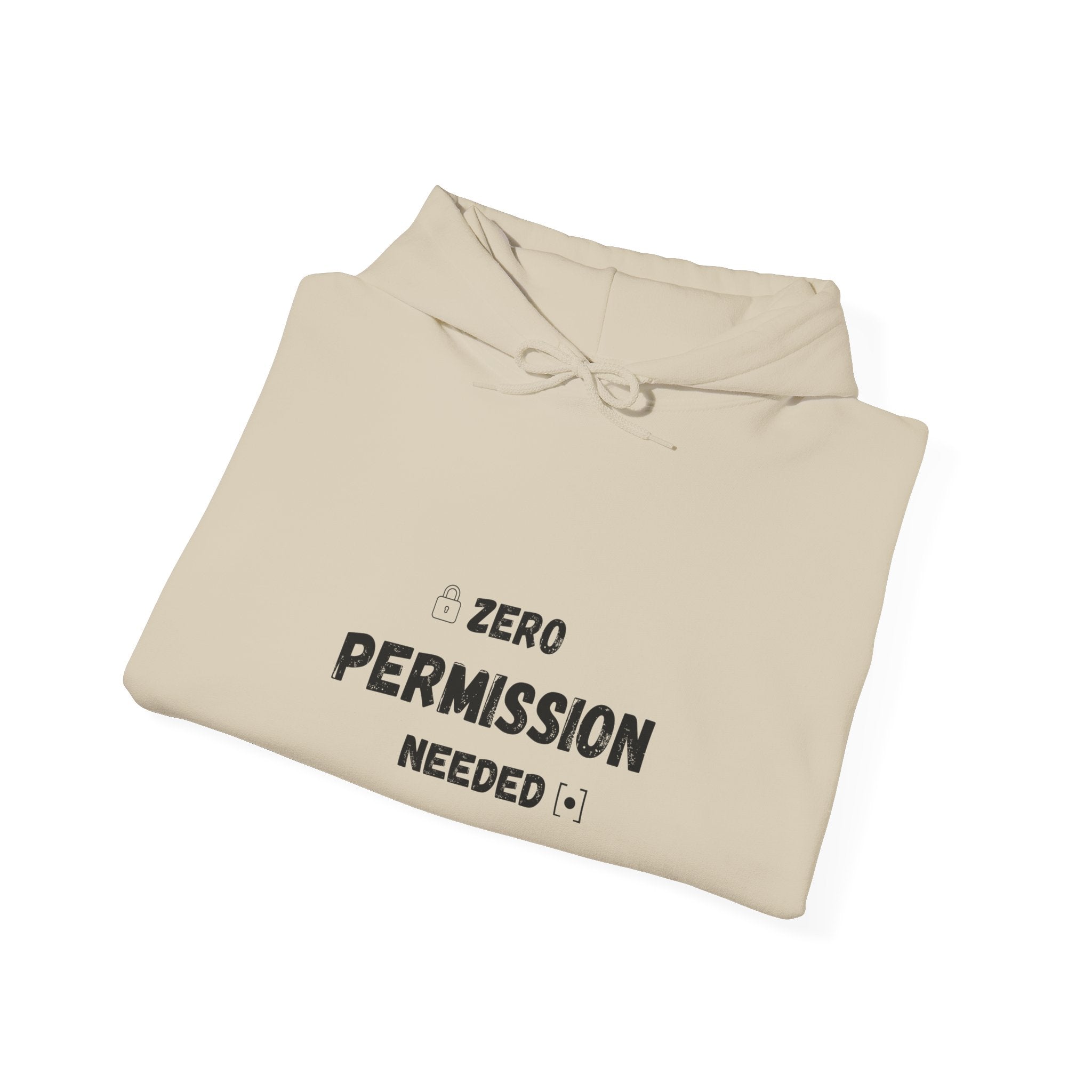 Zero Permission Needed - Unisex Heavy Blend Hoodie