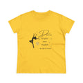 Dance to Your Own Rhythm Women's Midweight Cotton Tee