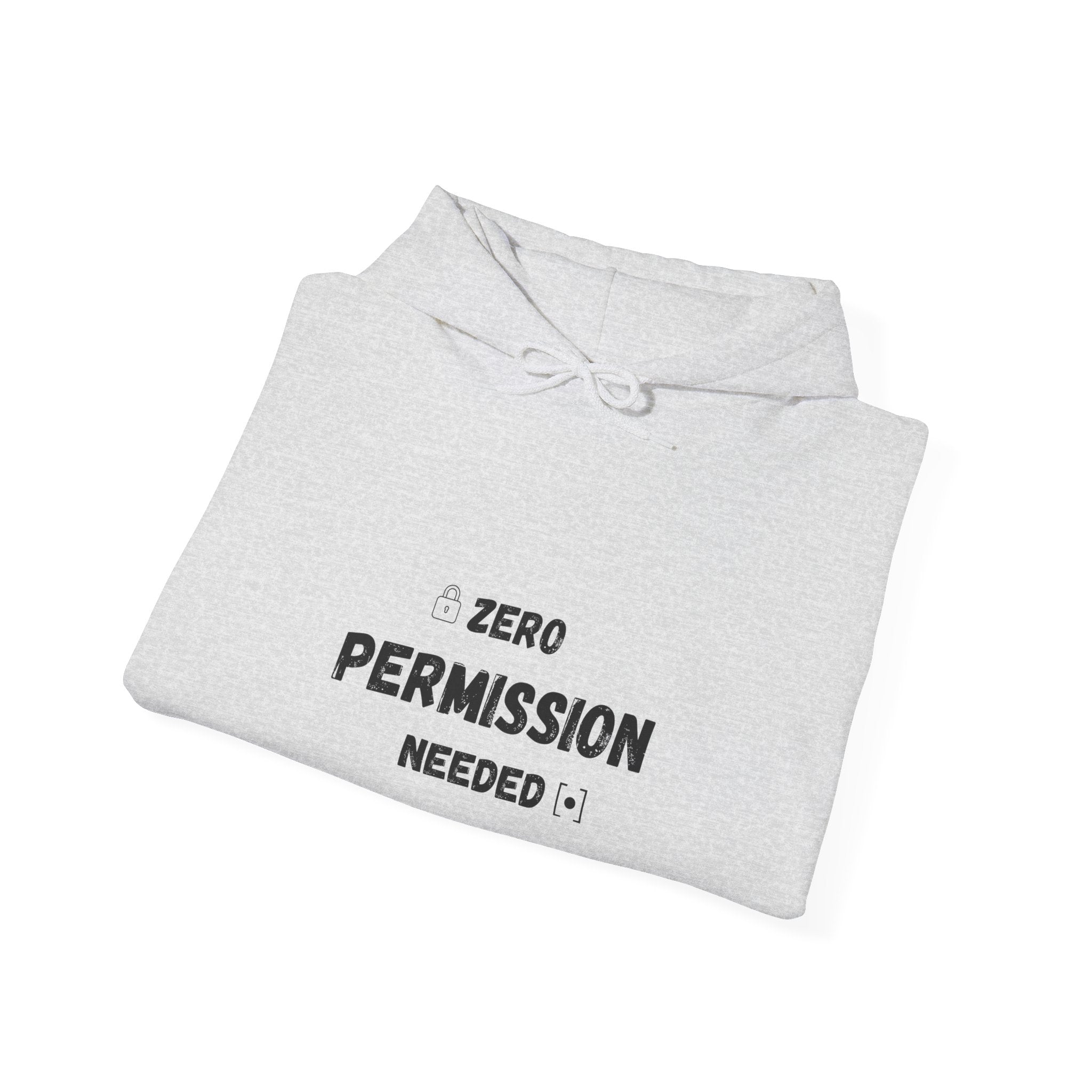 Zero Permission Needed - Unisex Heavy Blend Hoodie