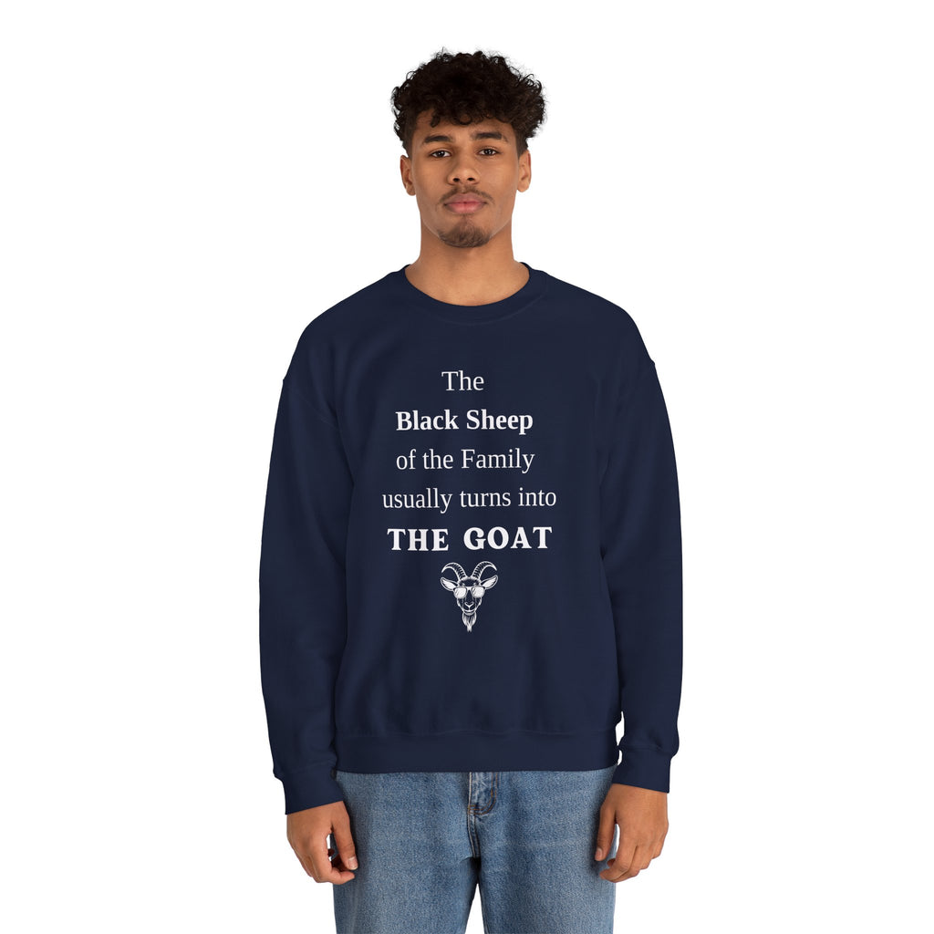 The Black Sheep Crewneck Sweatshirt - Unisex Family Humor Gift