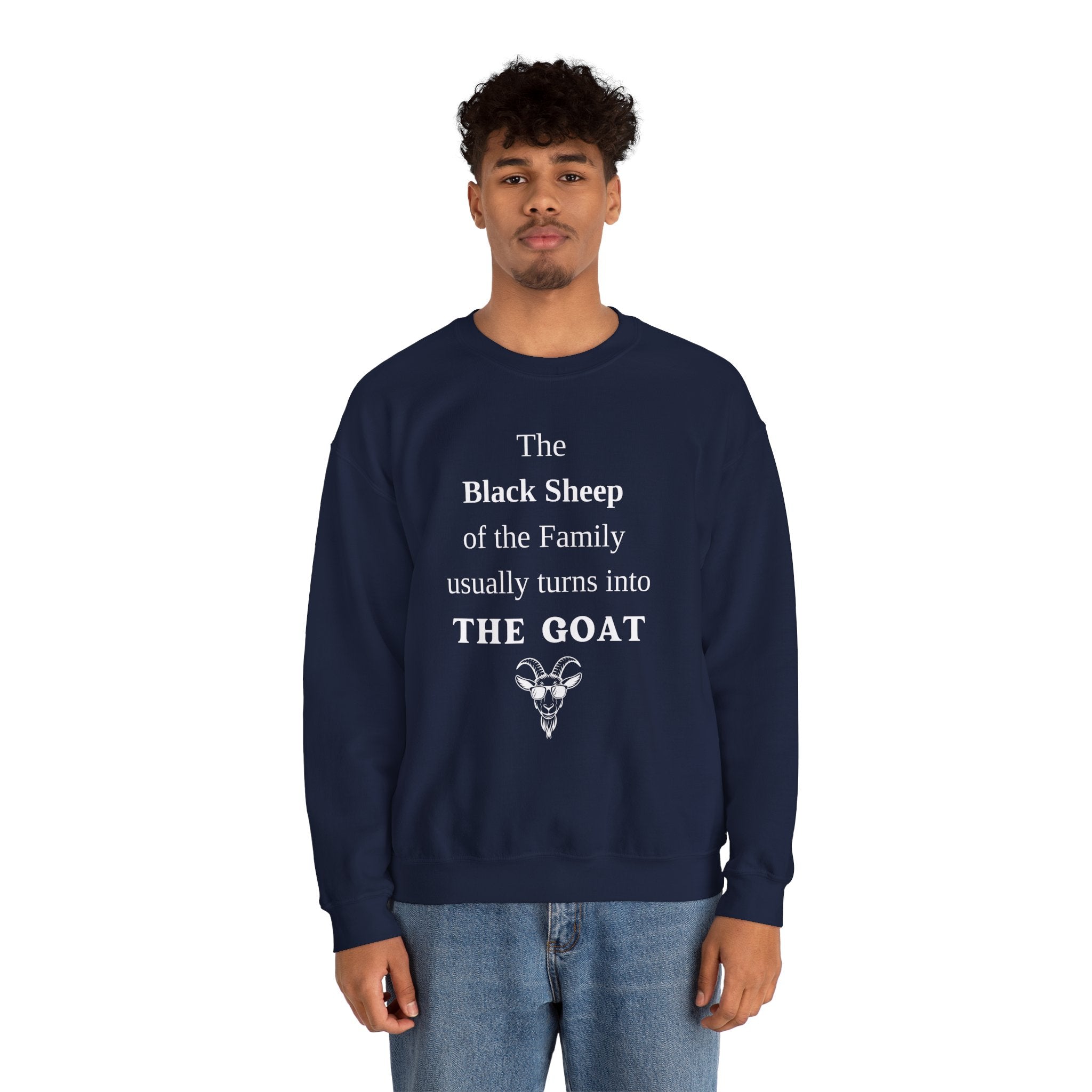 The Black Sheep Crewneck Sweatshirt - Unisex Family Humor Gift