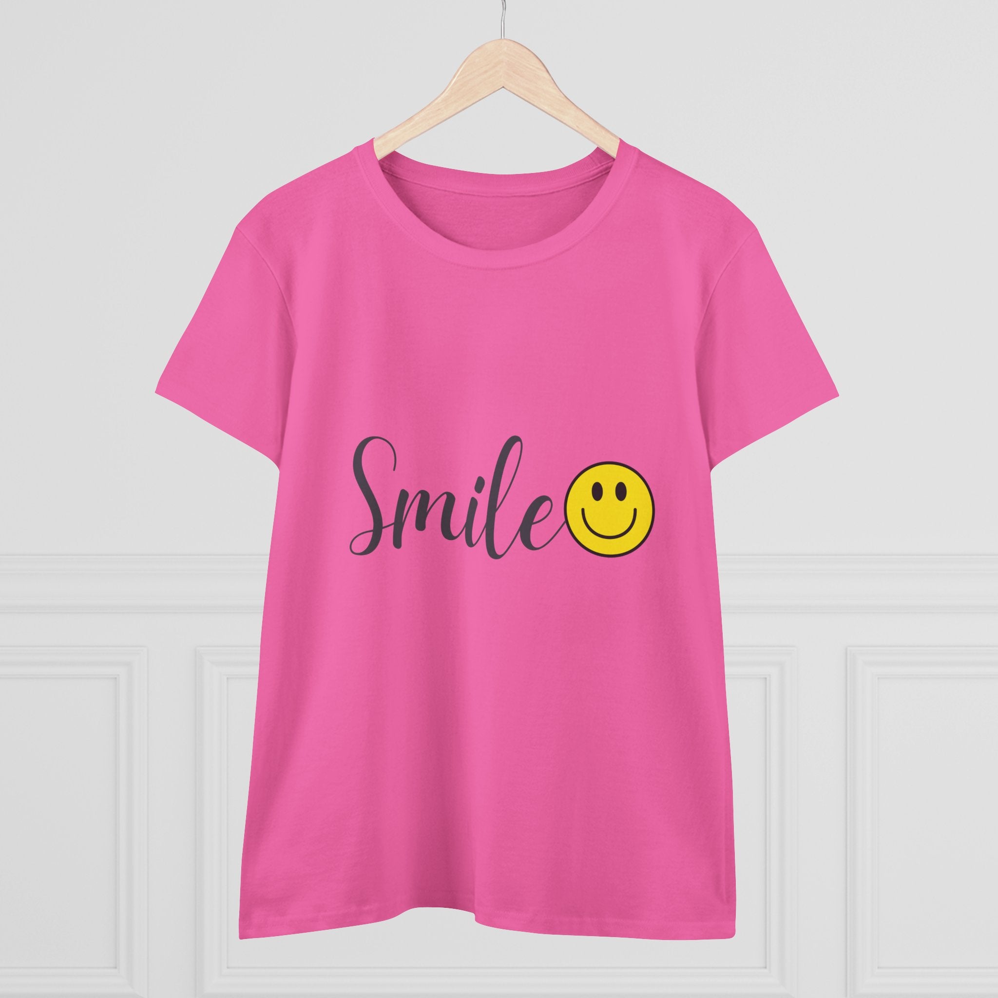 Smile :) Women's Cotton T-shirt