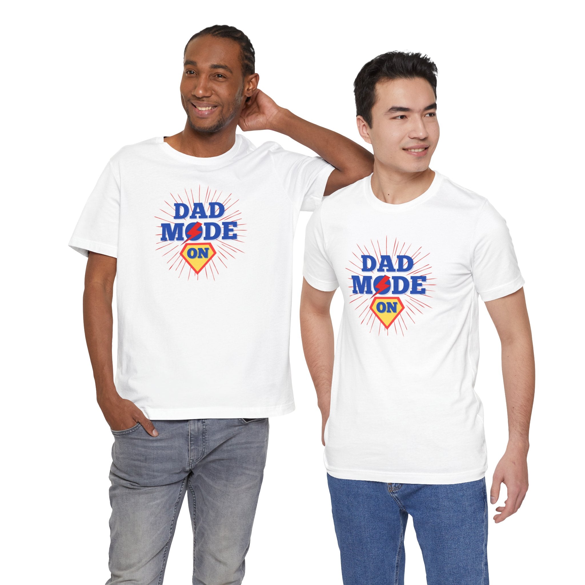 Dad Mode On - Jersey T-Shirt for Cool Dads