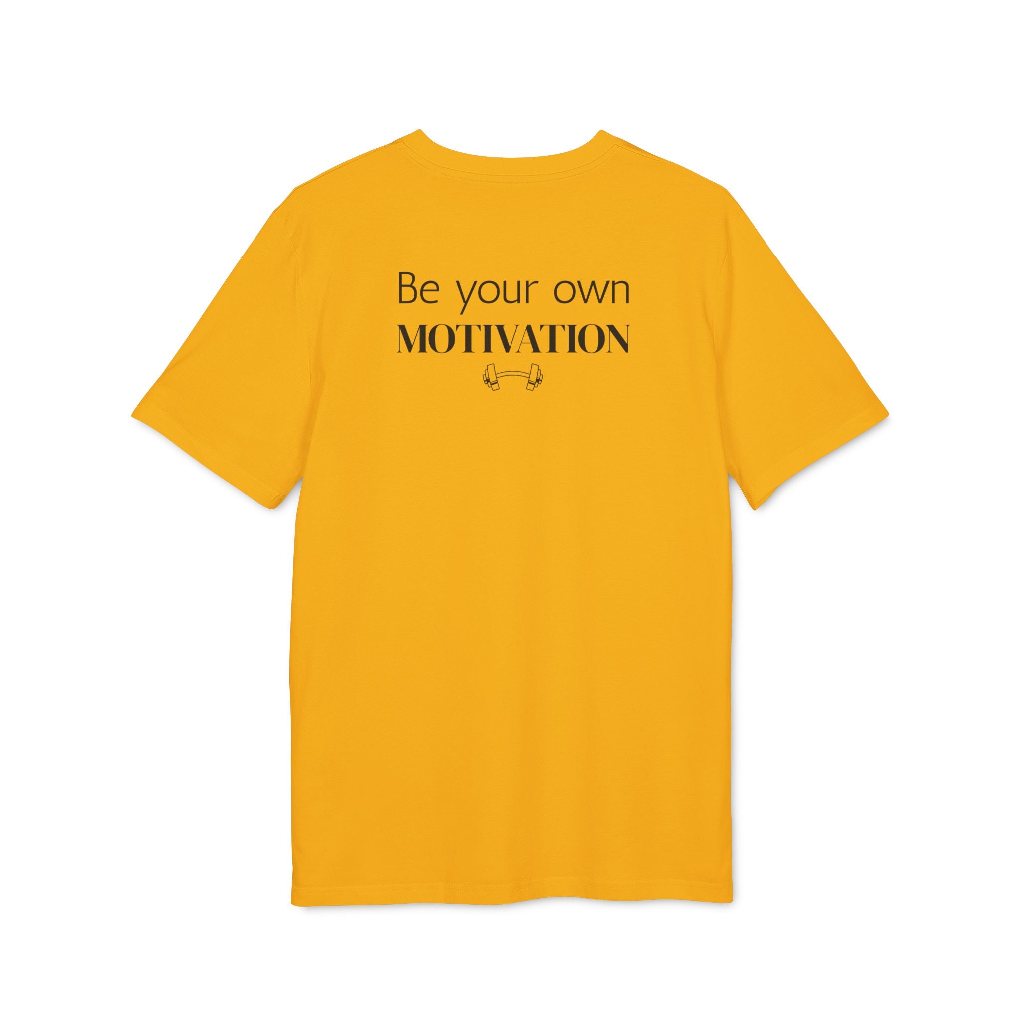 Unisex Motivational T-Shirt, Be Your Own Motivation Tee, Workout Top, Fitness Gear, Gift for Creators, Inspirational Apparel