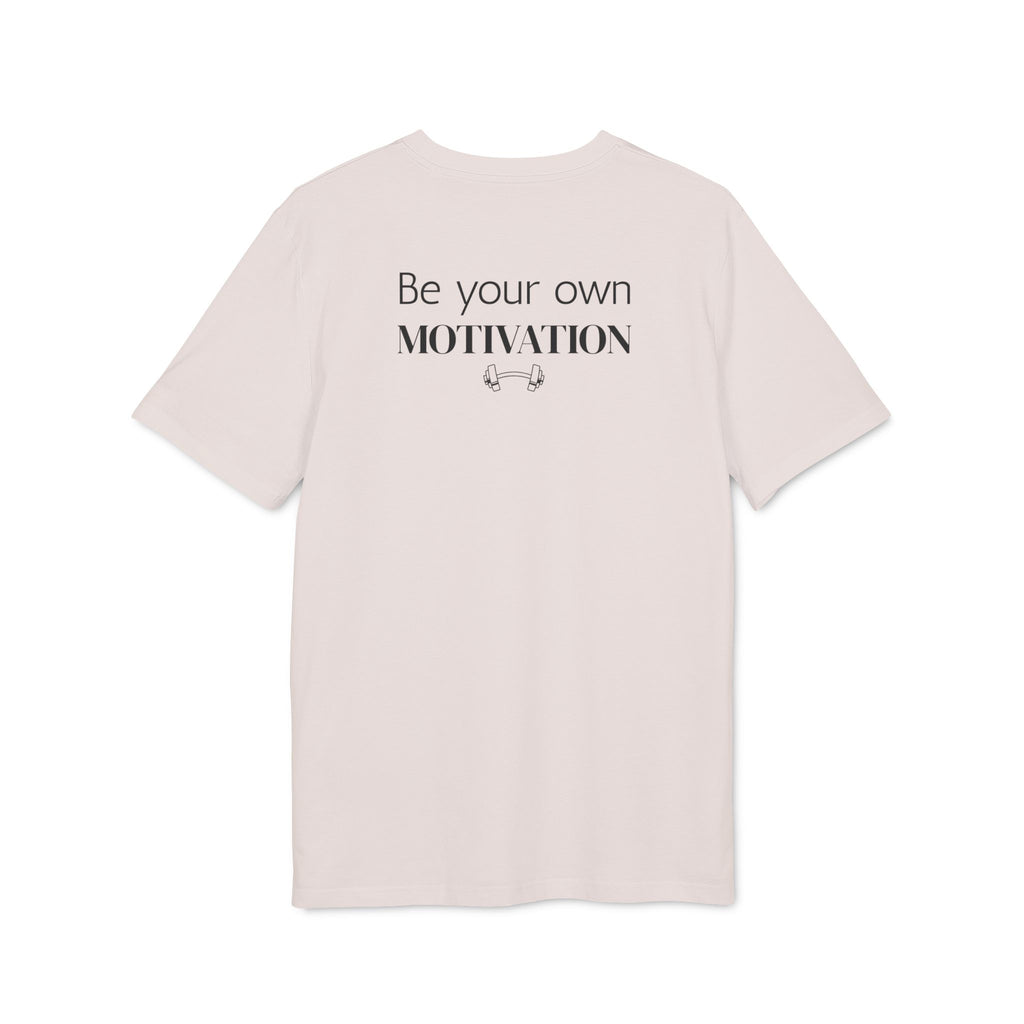 Unisex Motivational T-Shirt, Be Your Own Motivation Tee, Workout Top, Fitness Gear, Gift for Creators, Inspirational Apparel