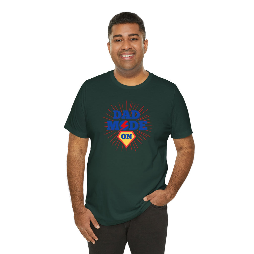 Dad Mode On - Jersey T-Shirt for Cool Dads