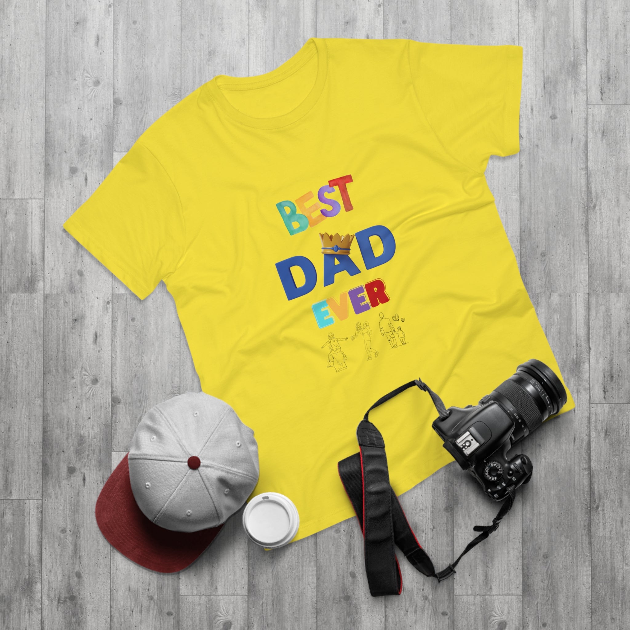 Best Dad Ever T-Shirt - Fun Gift for Father's Day