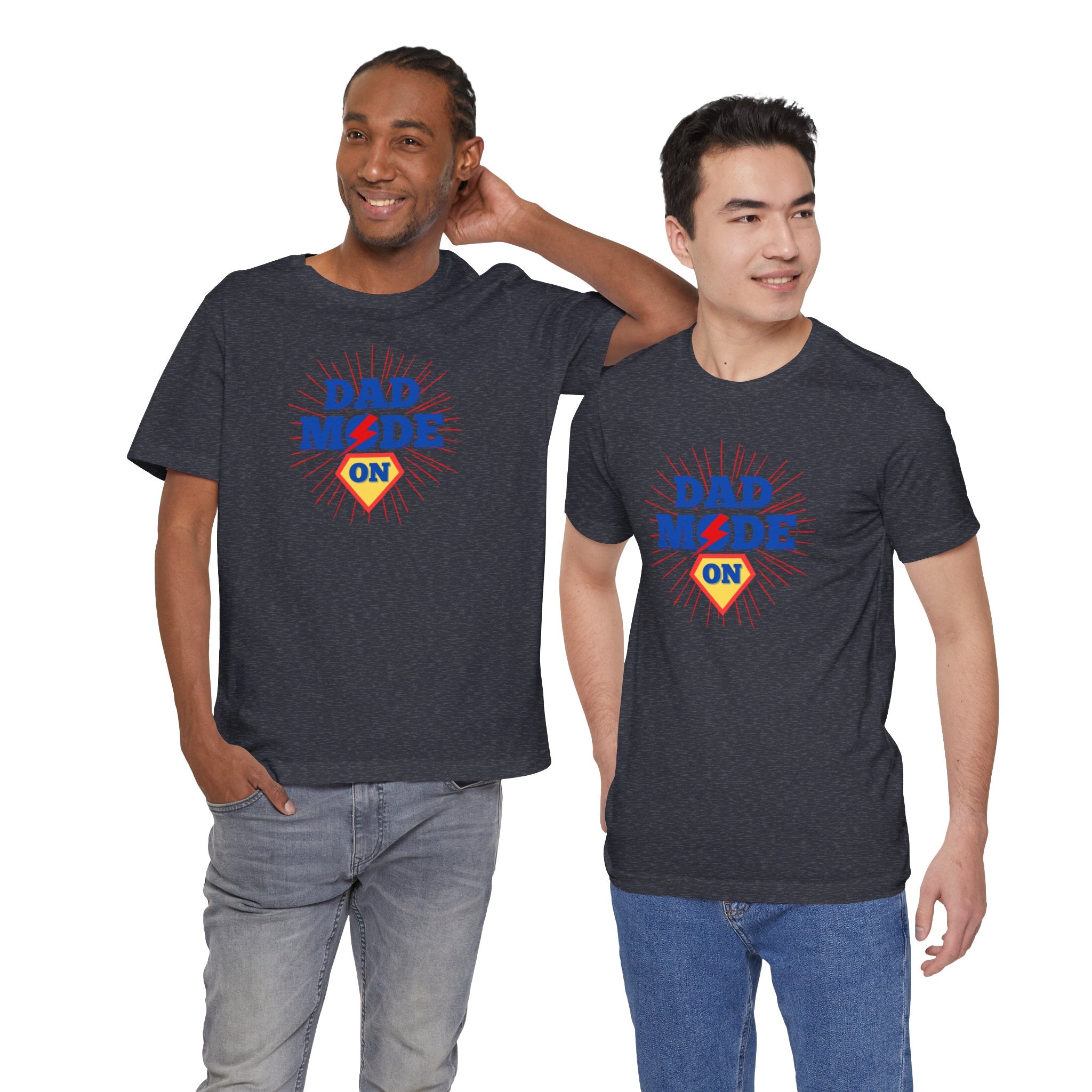 Dad Mode On - Jersey T-Shirt for Cool Dads