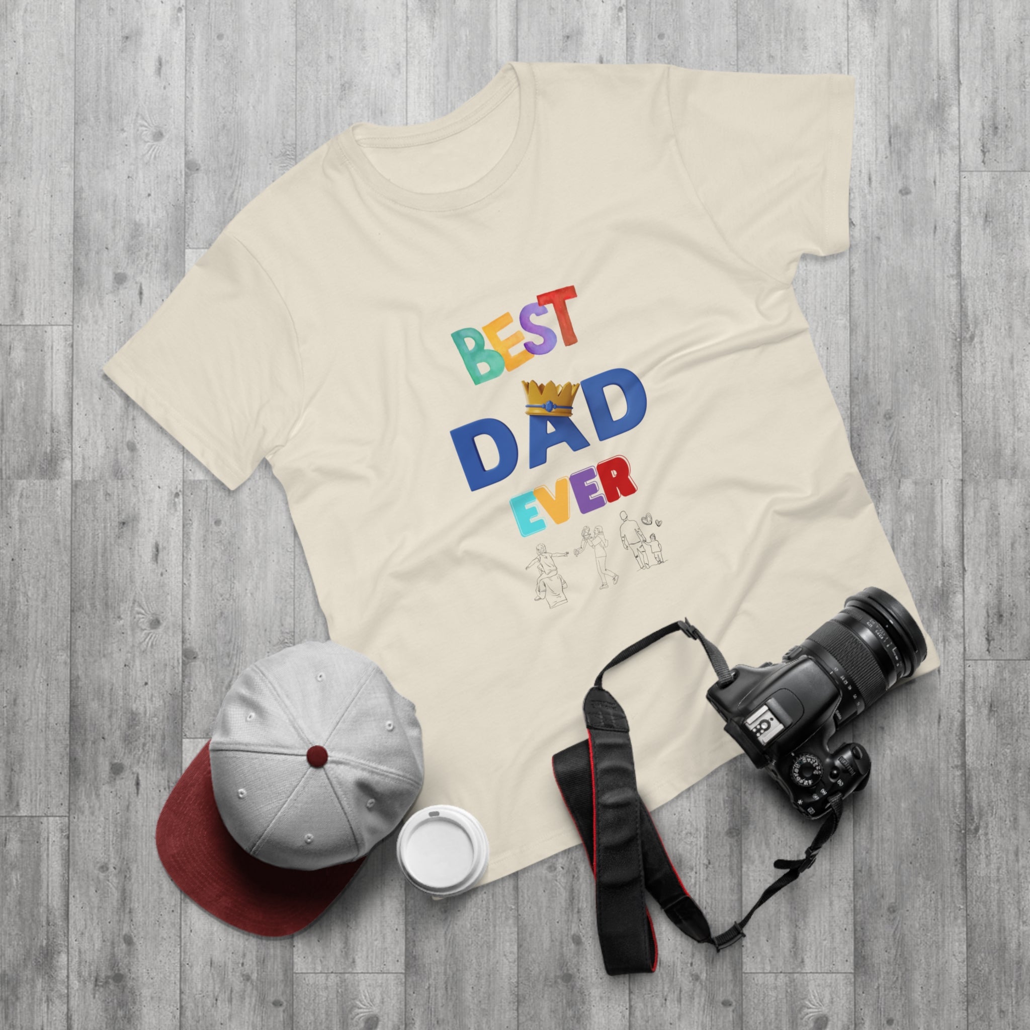 Best Dad Ever T-Shirt - Fun Gift for Father's Day