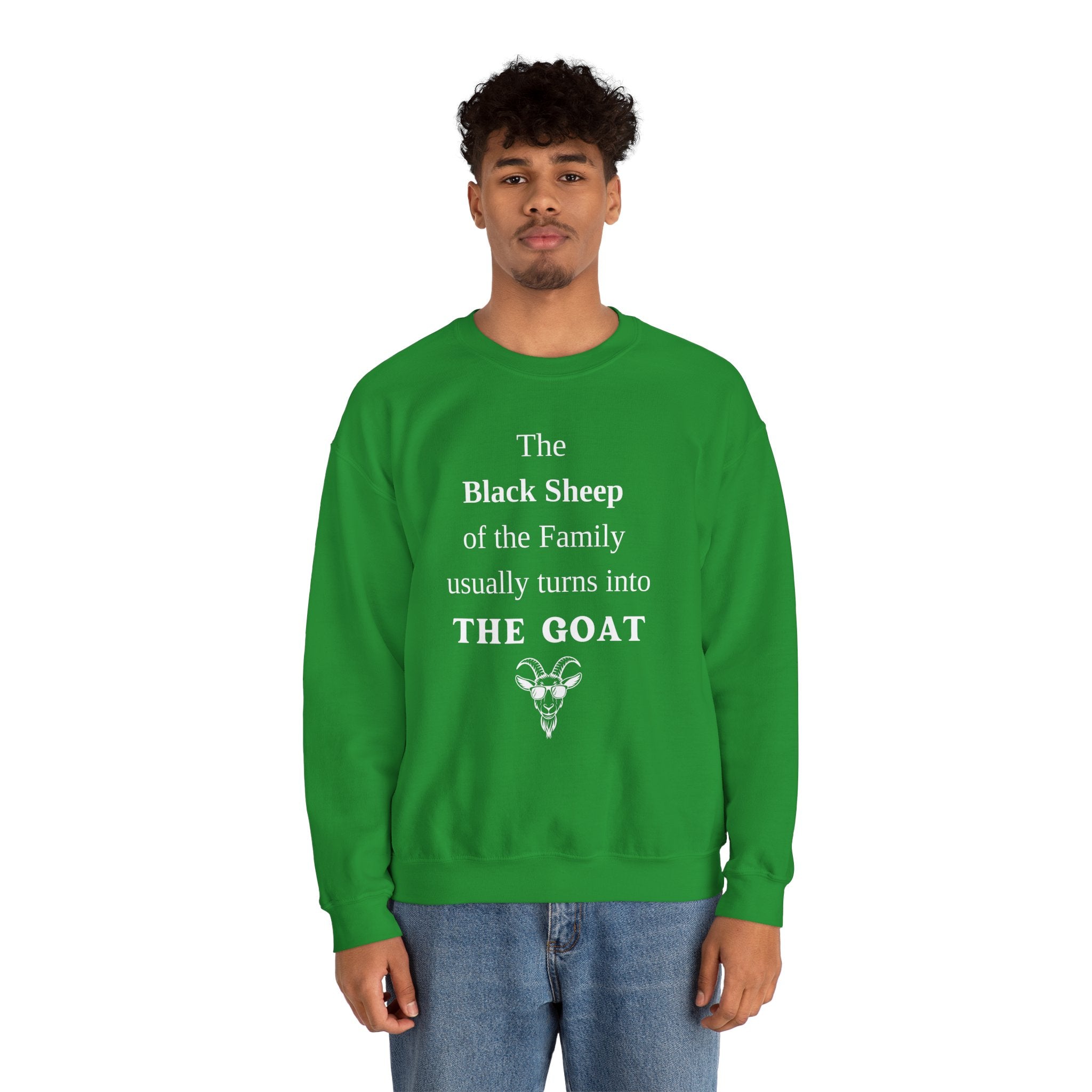 The Black Sheep Crewneck Sweatshirt - Unisex Family Humor Gift
