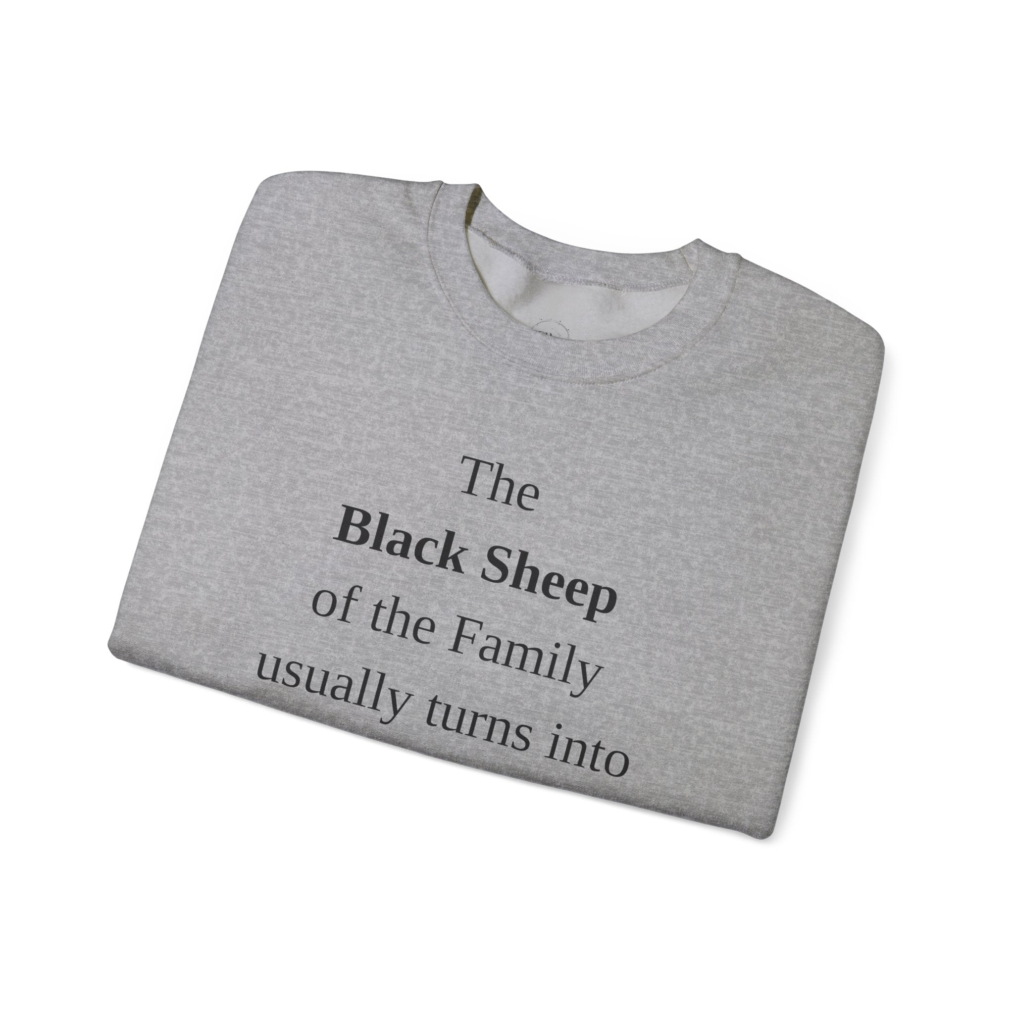 The Black Sheep Crewneck Sweatshirt - Unisex Family Humor Gift