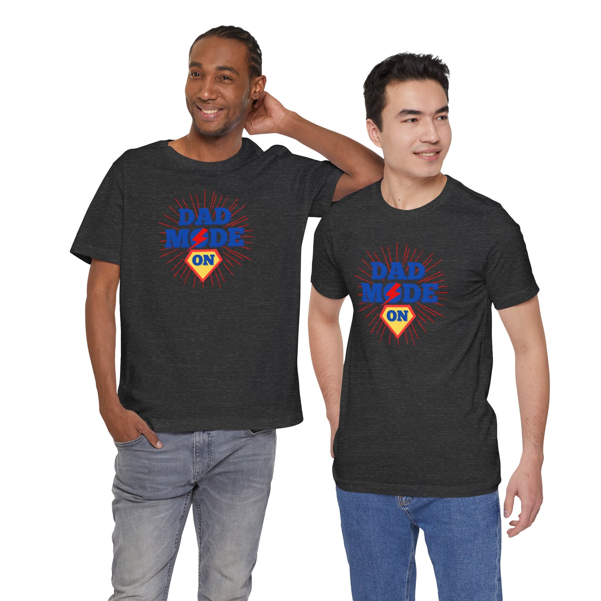 Dad Mode On - Jersey T-Shirt for Cool Dads