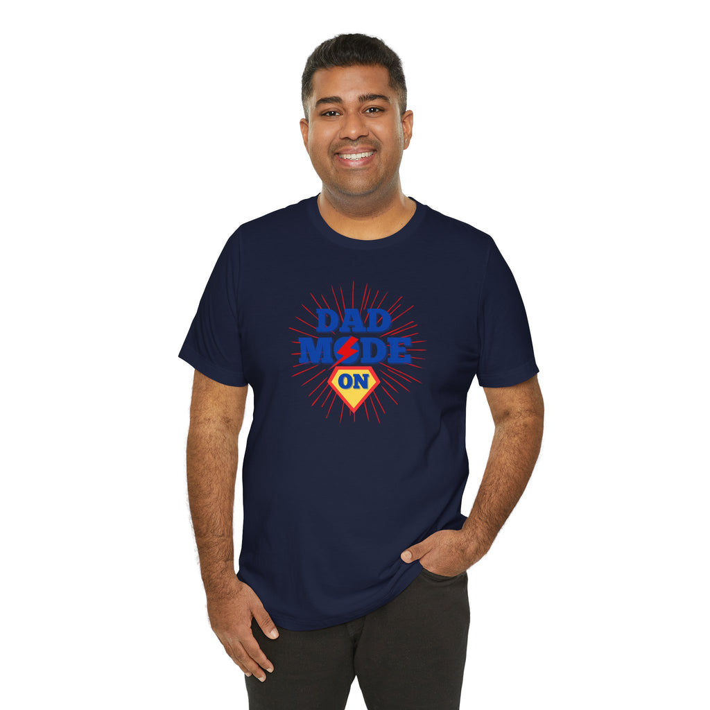 Dad Mode On - Jersey T-Shirt for Cool Dads