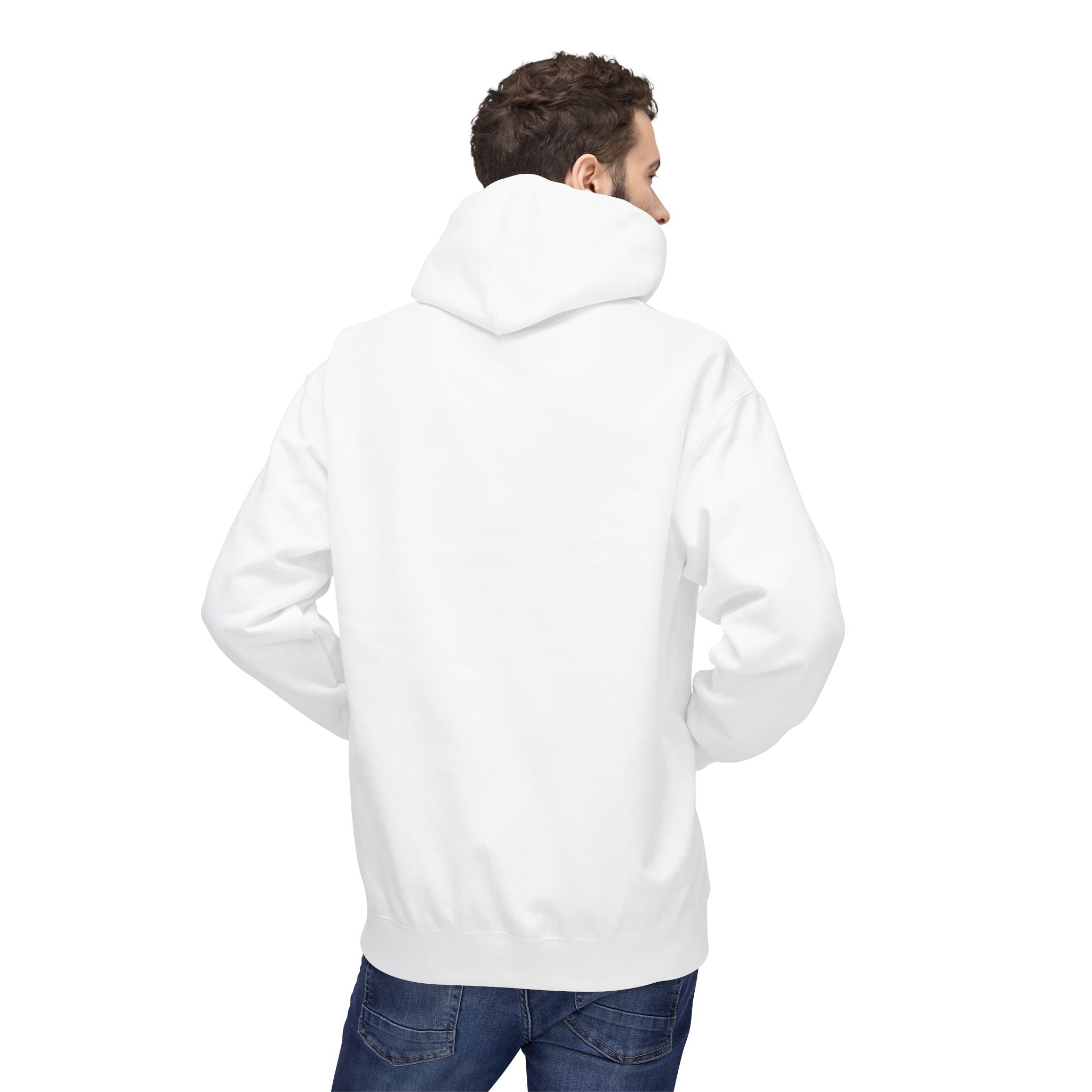 Zero Permission Needed Fleece Hoodie - Unisex, Gift for Friends, Casual Style, Everyday Wear