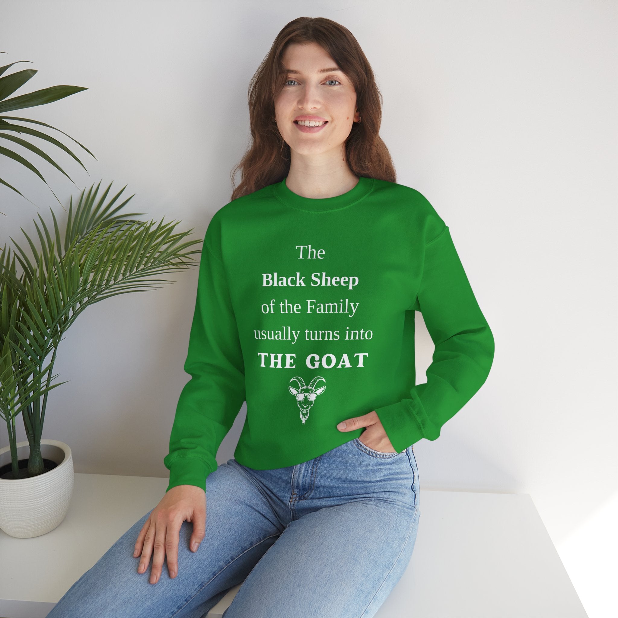 The Black Sheep Crewneck Sweatshirt - Unisex Family Humor Gift