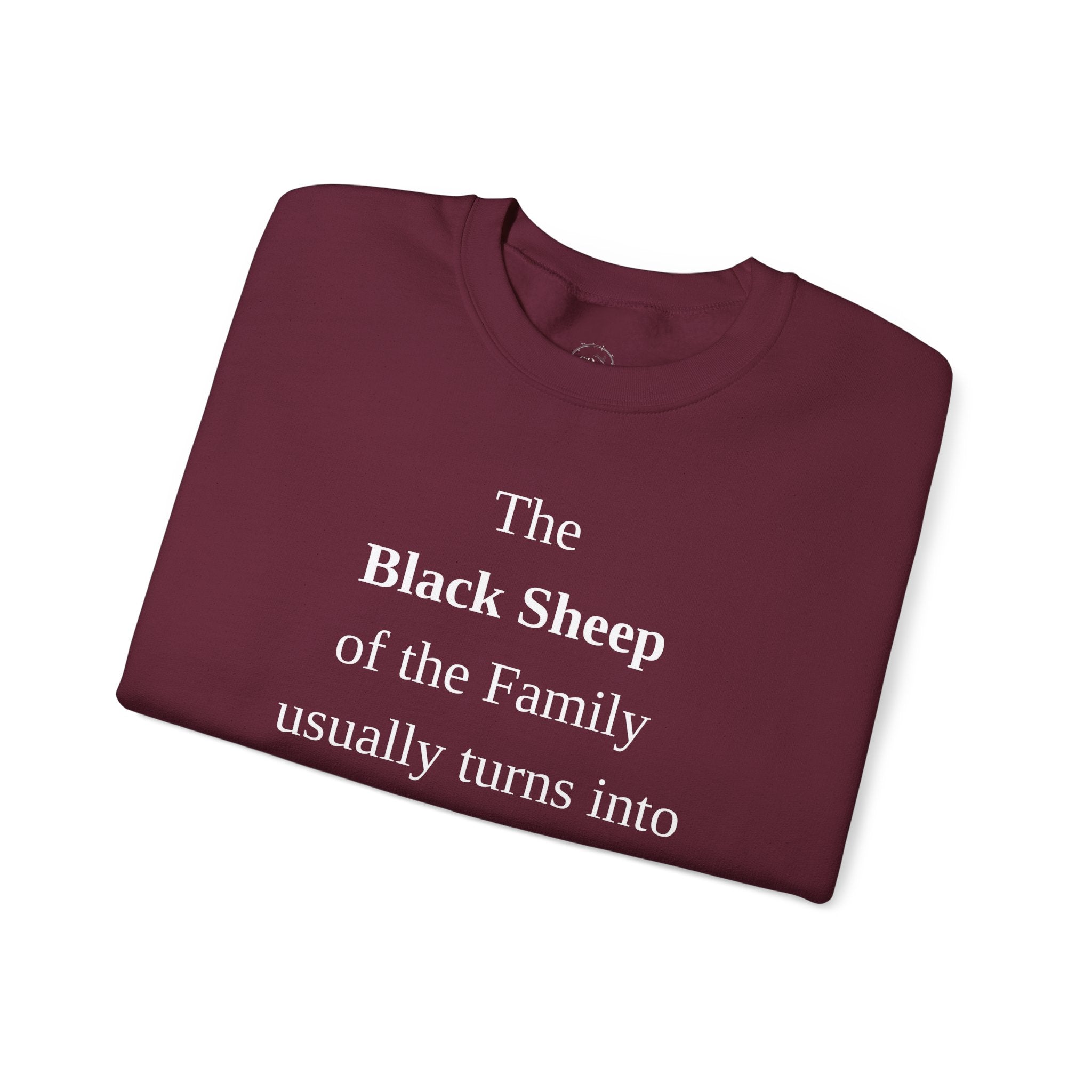 The Black Sheep Crewneck Sweatshirt - Unisex Family Humor Gift