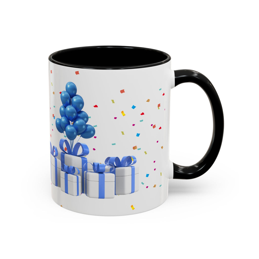 Happy Birthday Dad - Accent Coffee Mug