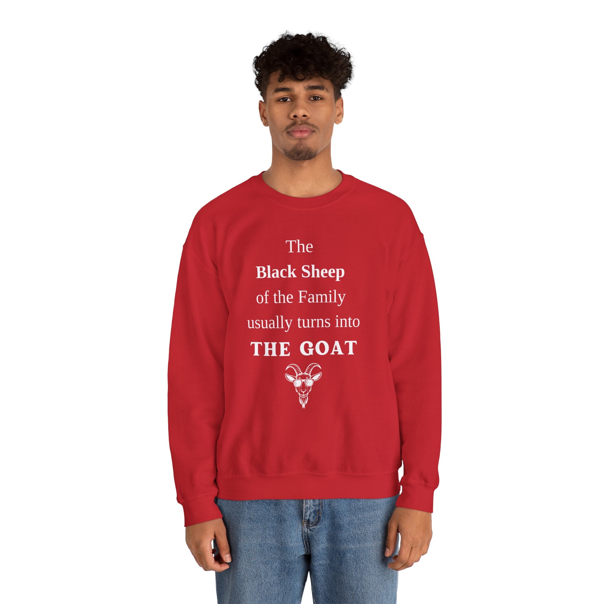 The Black Sheep Crewneck Sweatshirt - Unisex Family Humor Gift