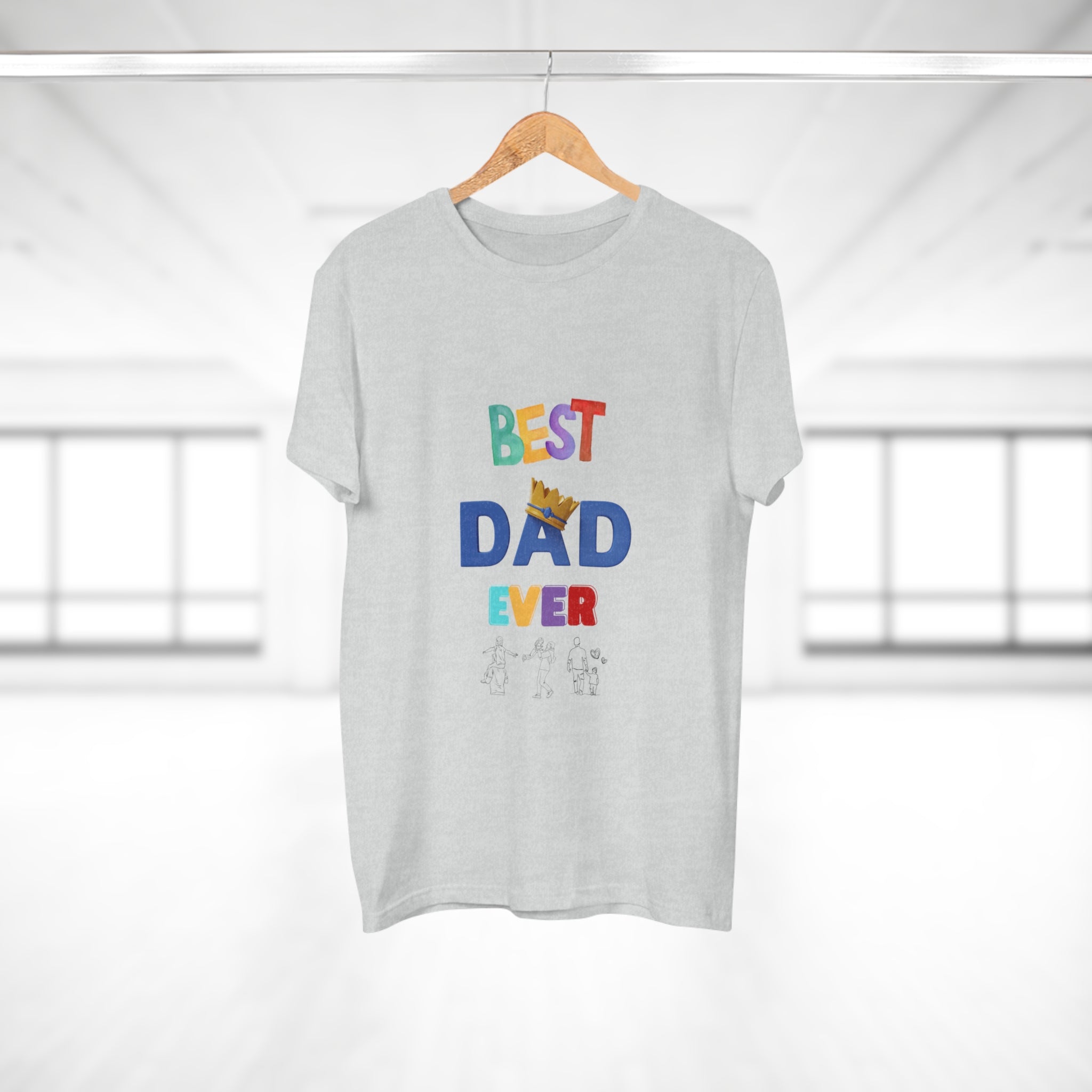 Best Dad Ever T-Shirt - Fun Gift for Father's Day