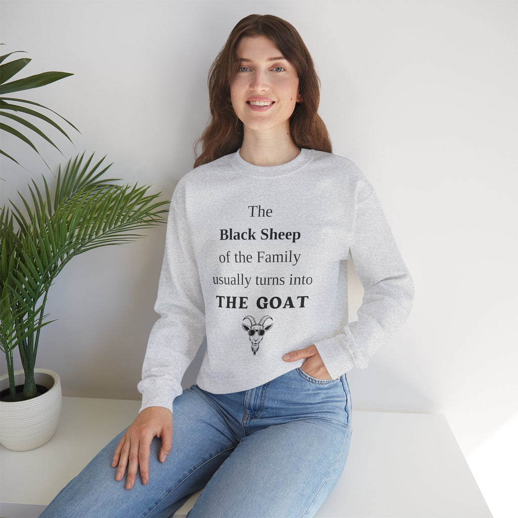 The Black Sheep Crewneck Sweatshirt - Unisex Family Humor Gift
