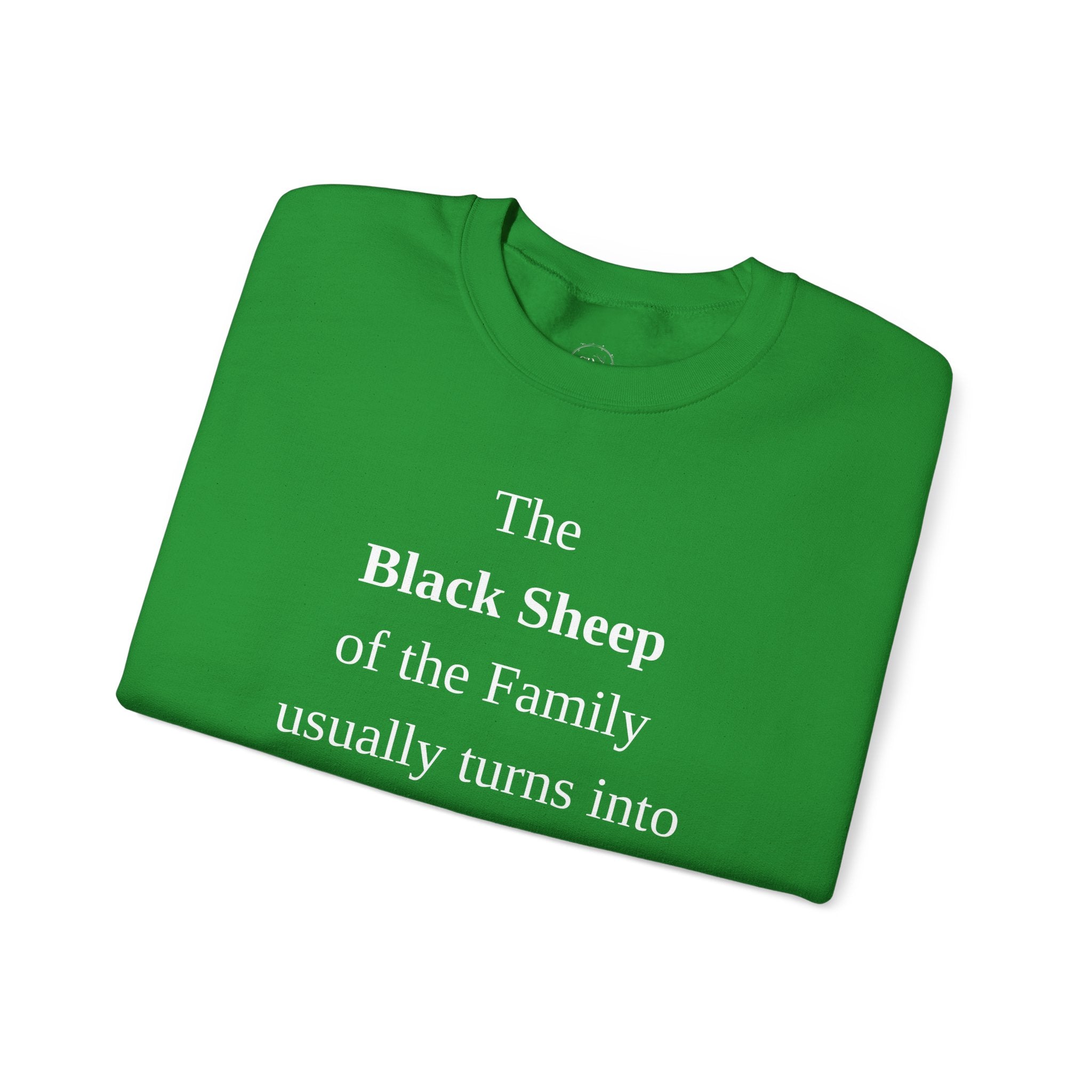 The Black Sheep Crewneck Sweatshirt - Unisex Family Humor Gift