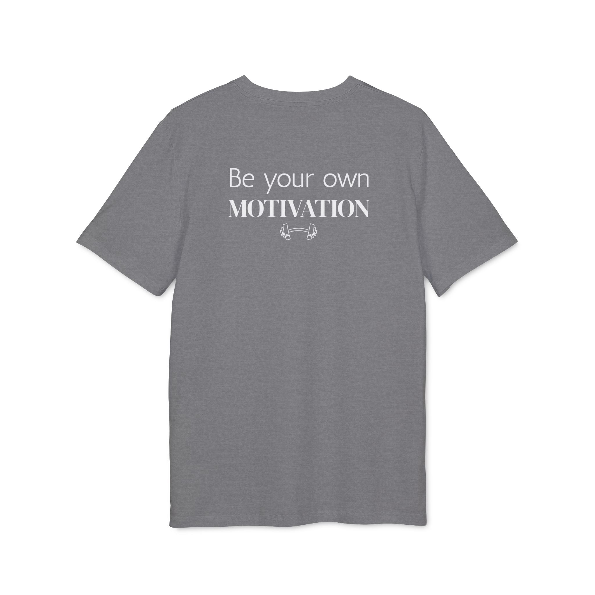 Unisex Motivational T-Shirt, Be Your Own Motivation Tee, Workout Top, Fitness Gear, Gift for Creators, Inspirational Apparel