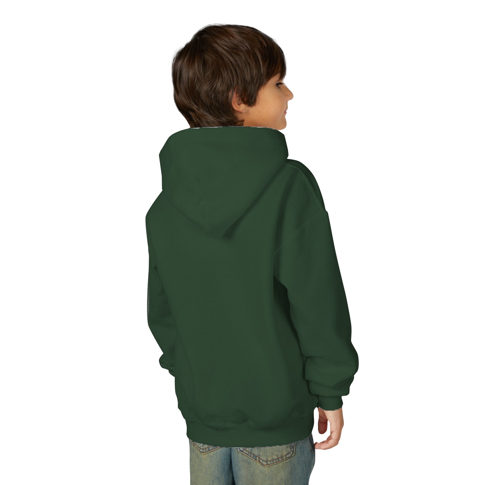 Halloween Skeleton Youth Hoodie - Bone to be Wild, Cozy Fall Outfit, Kids' Halloween Costume, Trick or Treat Sweater