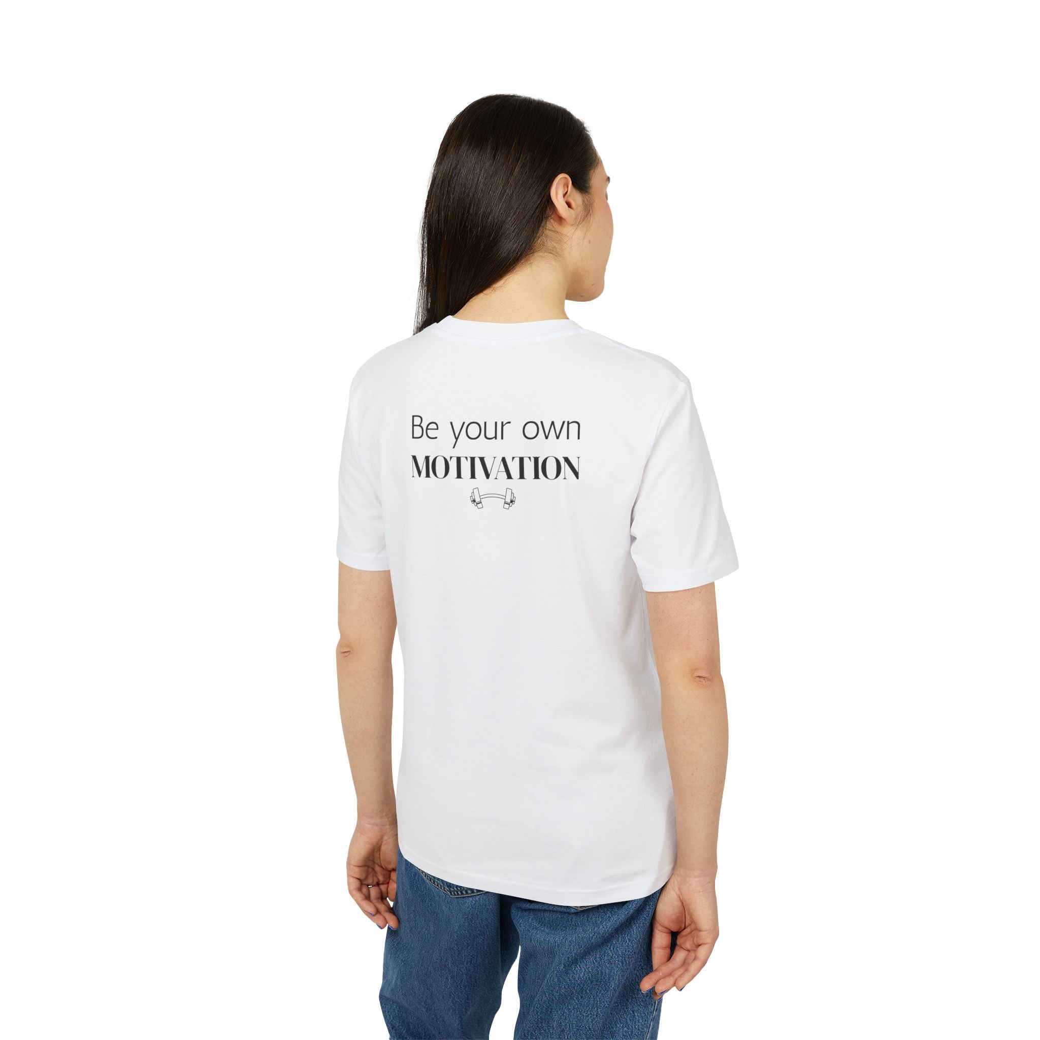 Unisex Motivational T-Shirt, Be Your Own Motivation Tee, Workout Top, Fitness Gear, Gift for Creators, Inspirational Apparel