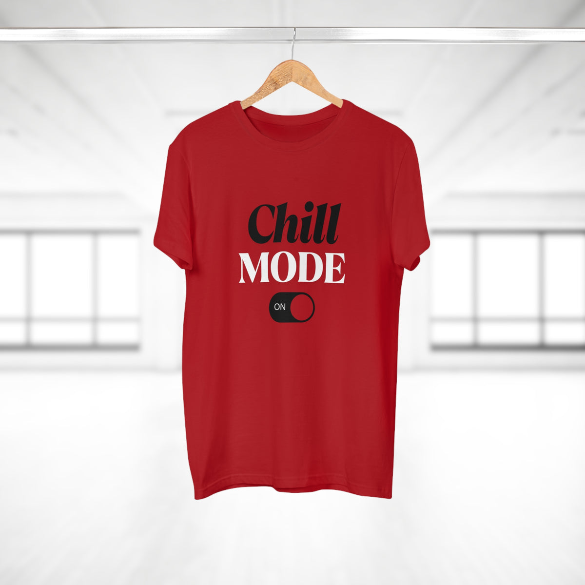 Chill Mode T-Shirt — "Chill Mode On" Relax Switch Tee