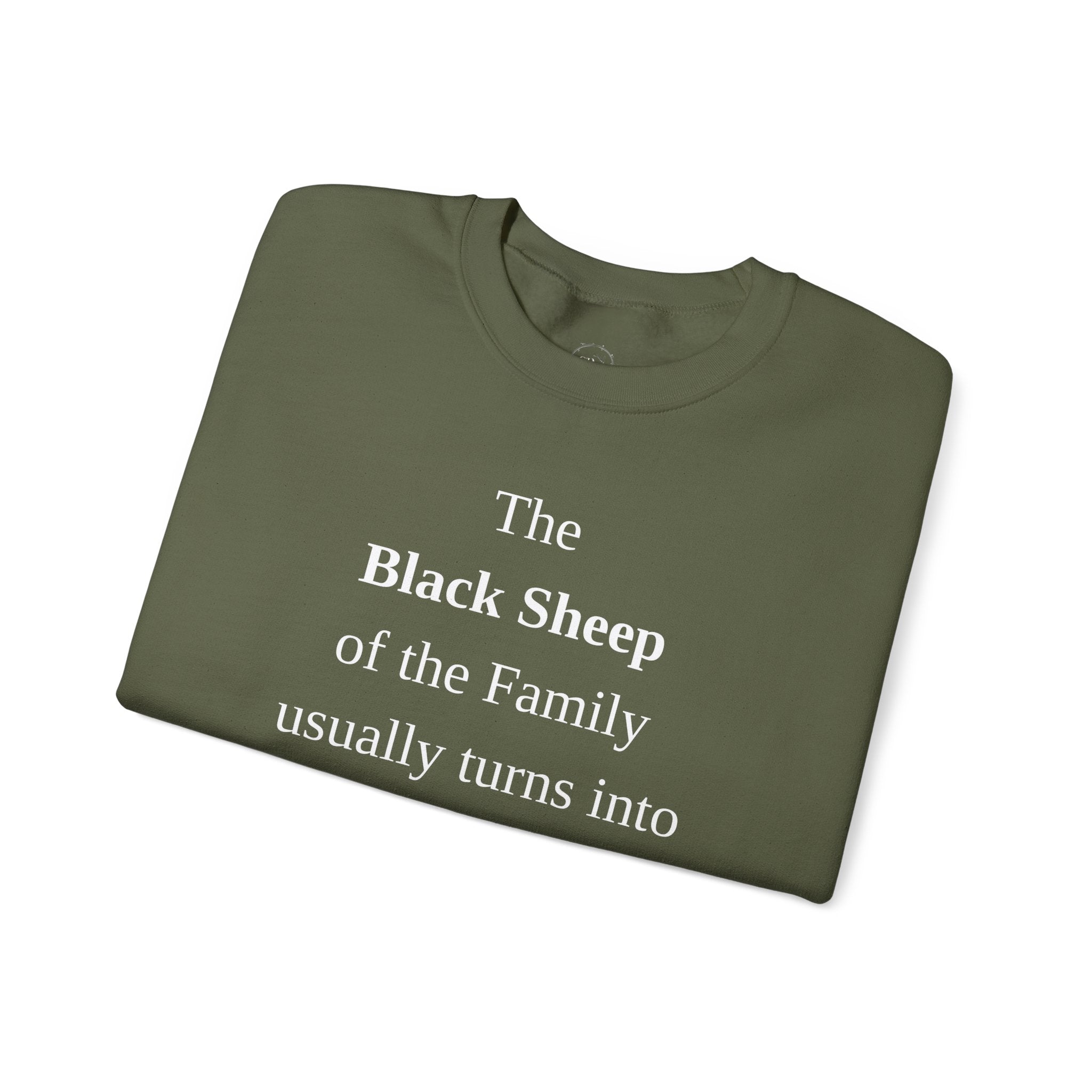 The Black Sheep Crewneck Sweatshirt - Unisex Family Humor Gift