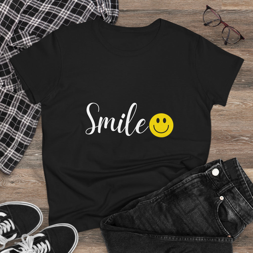Smile :) Women's Cotton T-shirt