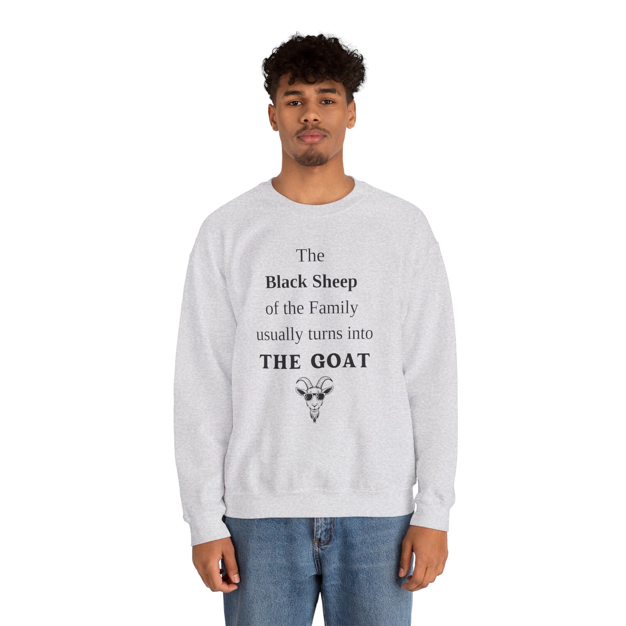 The Black Sheep Crewneck Sweatshirt - Unisex Family Humor Gift