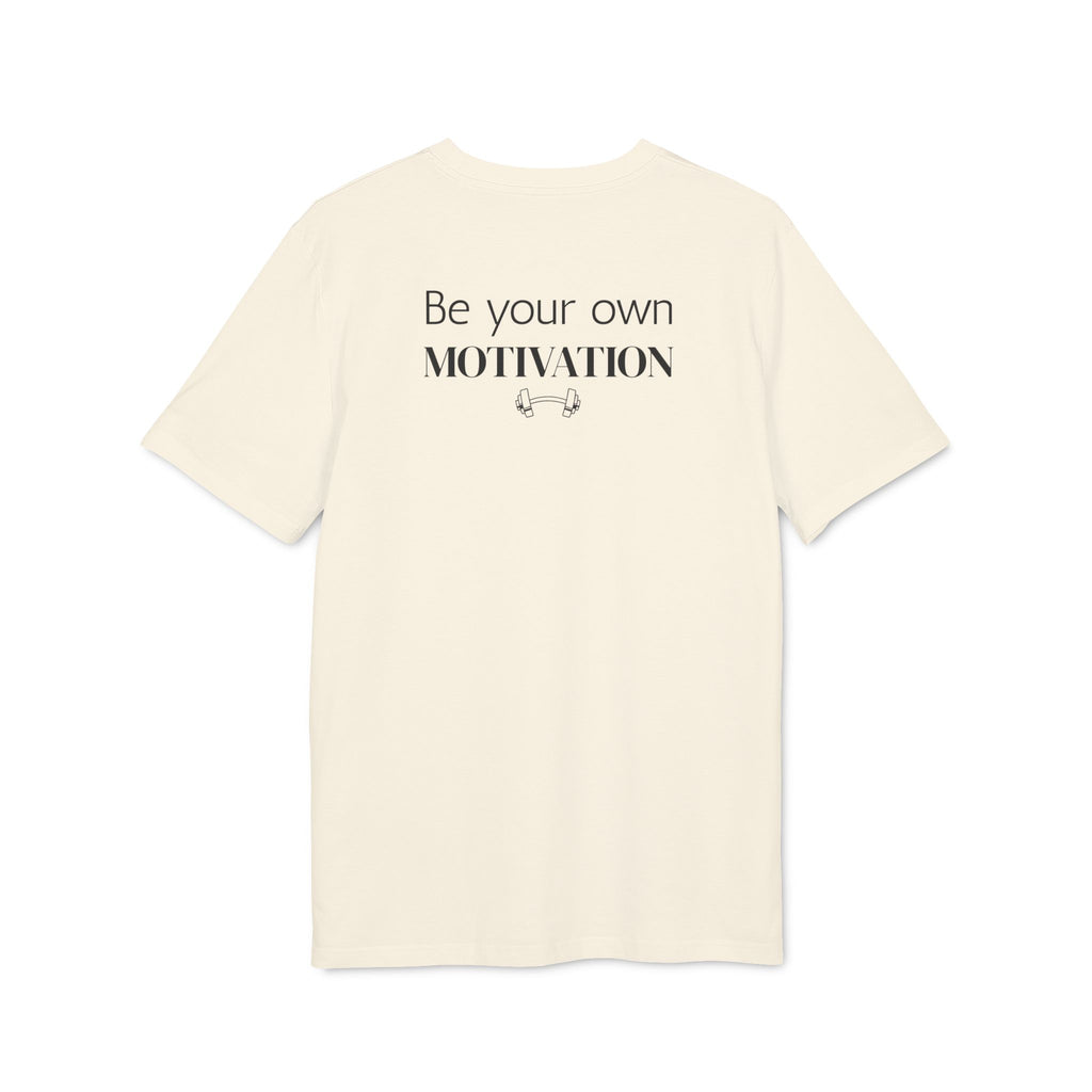 Unisex Motivational T-Shirt, Be Your Own Motivation Tee, Workout Top, Fitness Gear, Gift for Creators, Inspirational Apparel