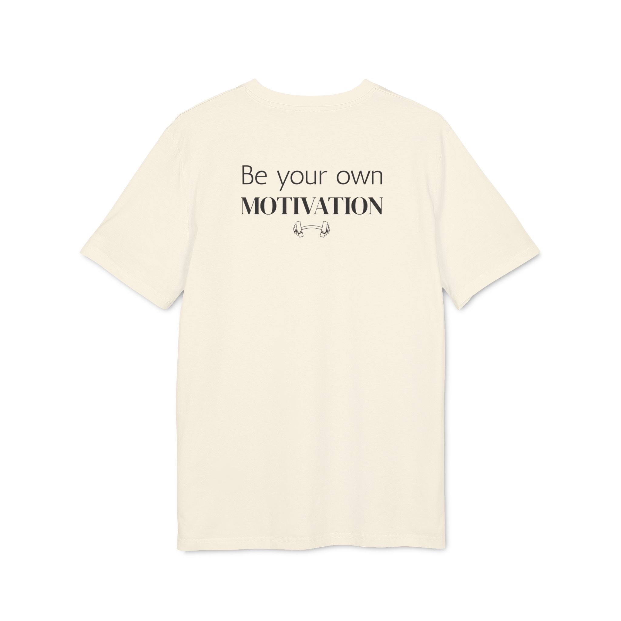 Unisex Motivational T-Shirt, Be Your Own Motivation Tee, Workout Top, Fitness Gear, Gift for Creators, Inspirational Apparel