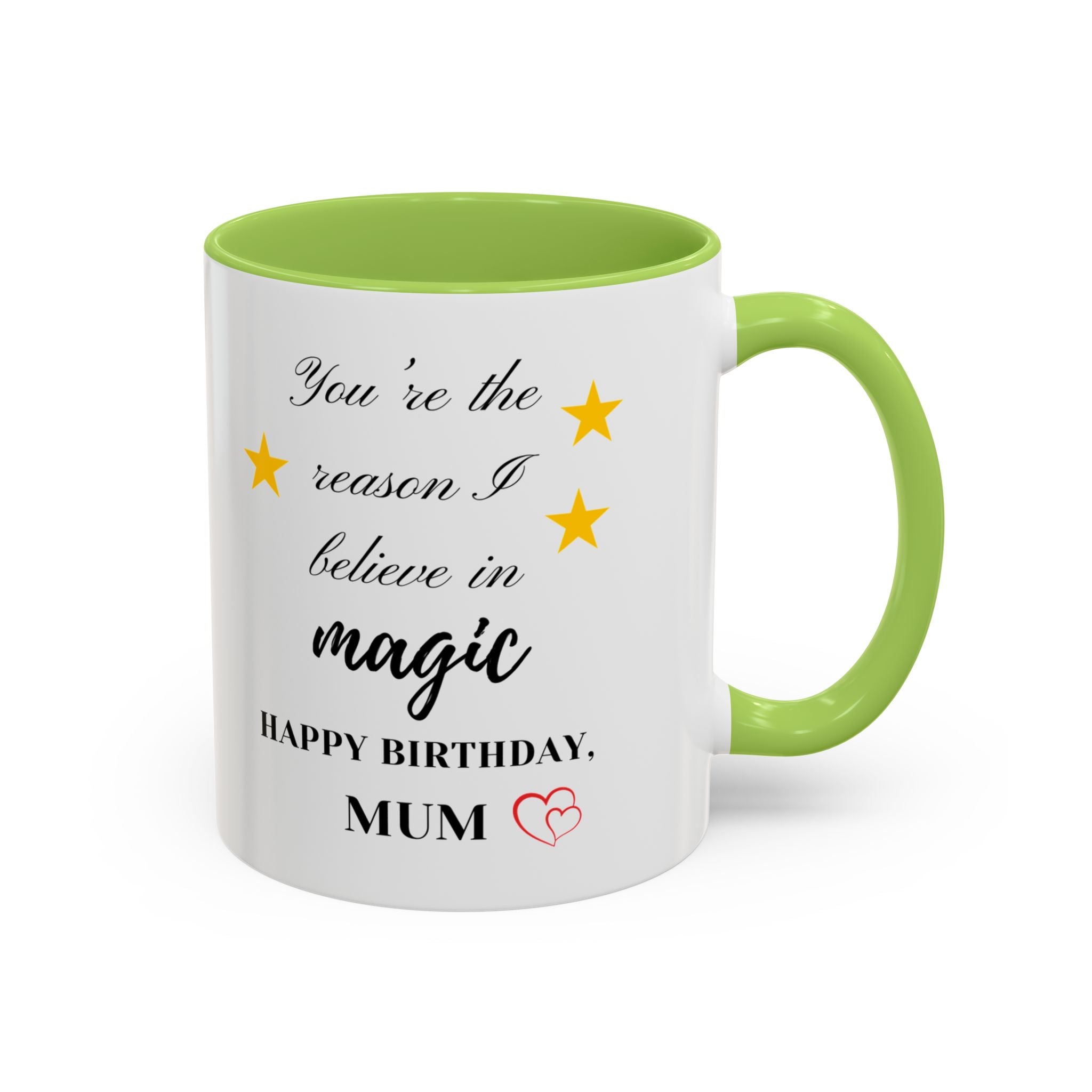 You're the reason I believe in magic, Happy Birthday, Mum - Perfect gift for Mums