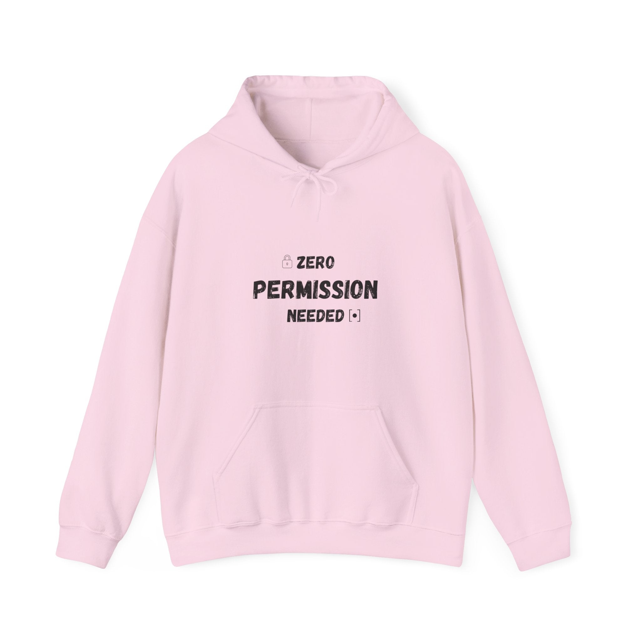 Zero Permission Needed - Unisex Heavy Blend Hoodie