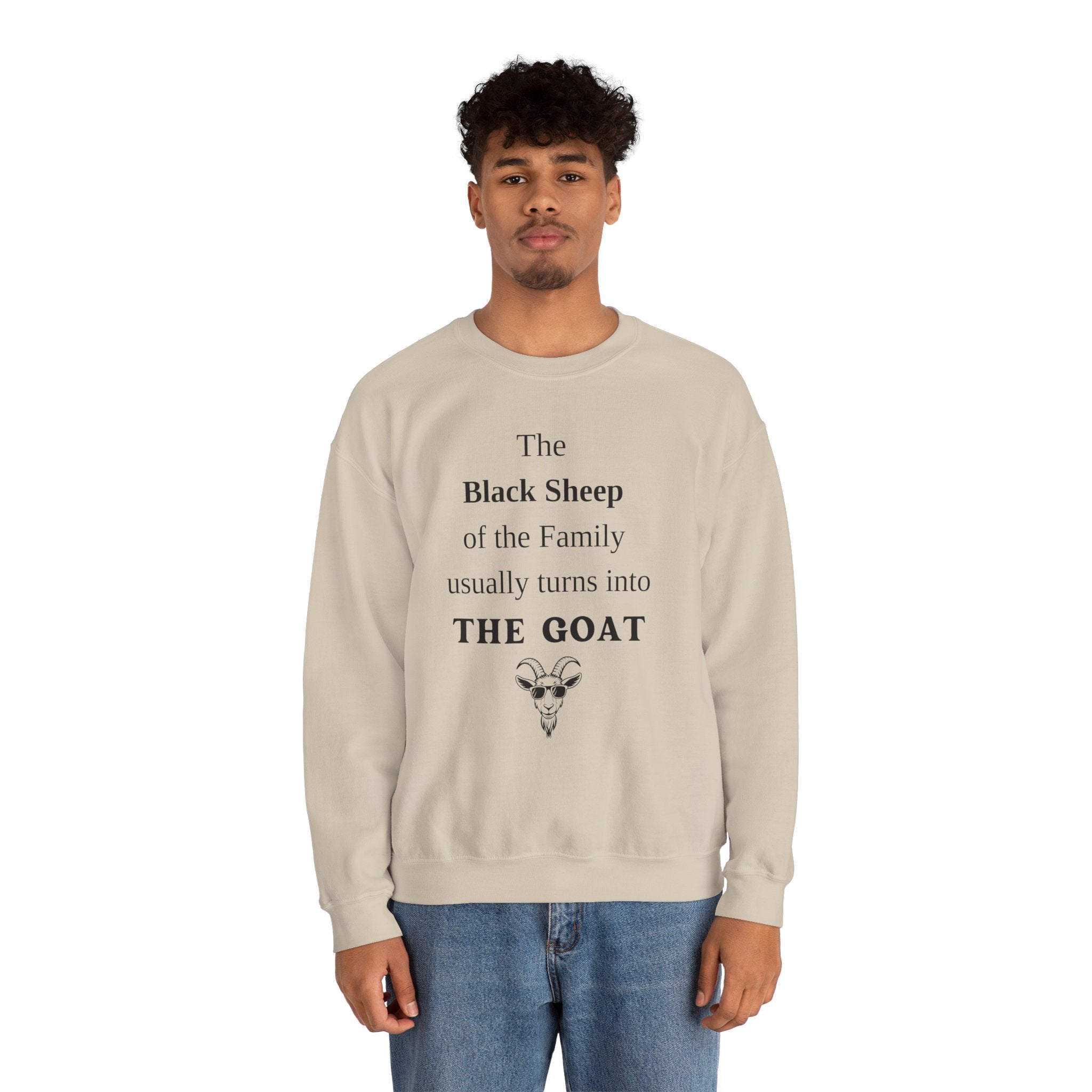 The Black Sheep Crewneck Sweatshirt - Unisex Family Humor Gift