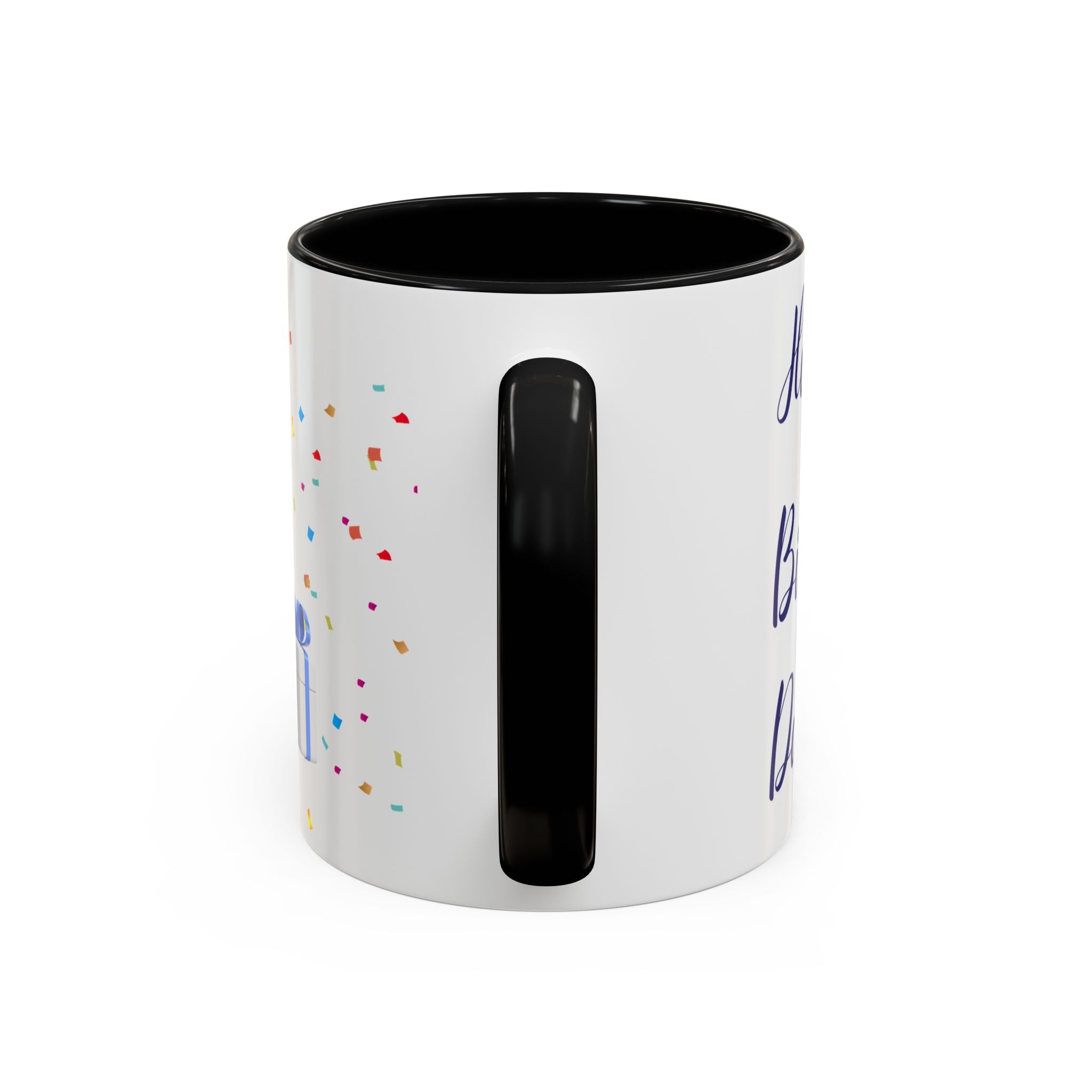Happy Birthday Dad - Accent Coffee Mug