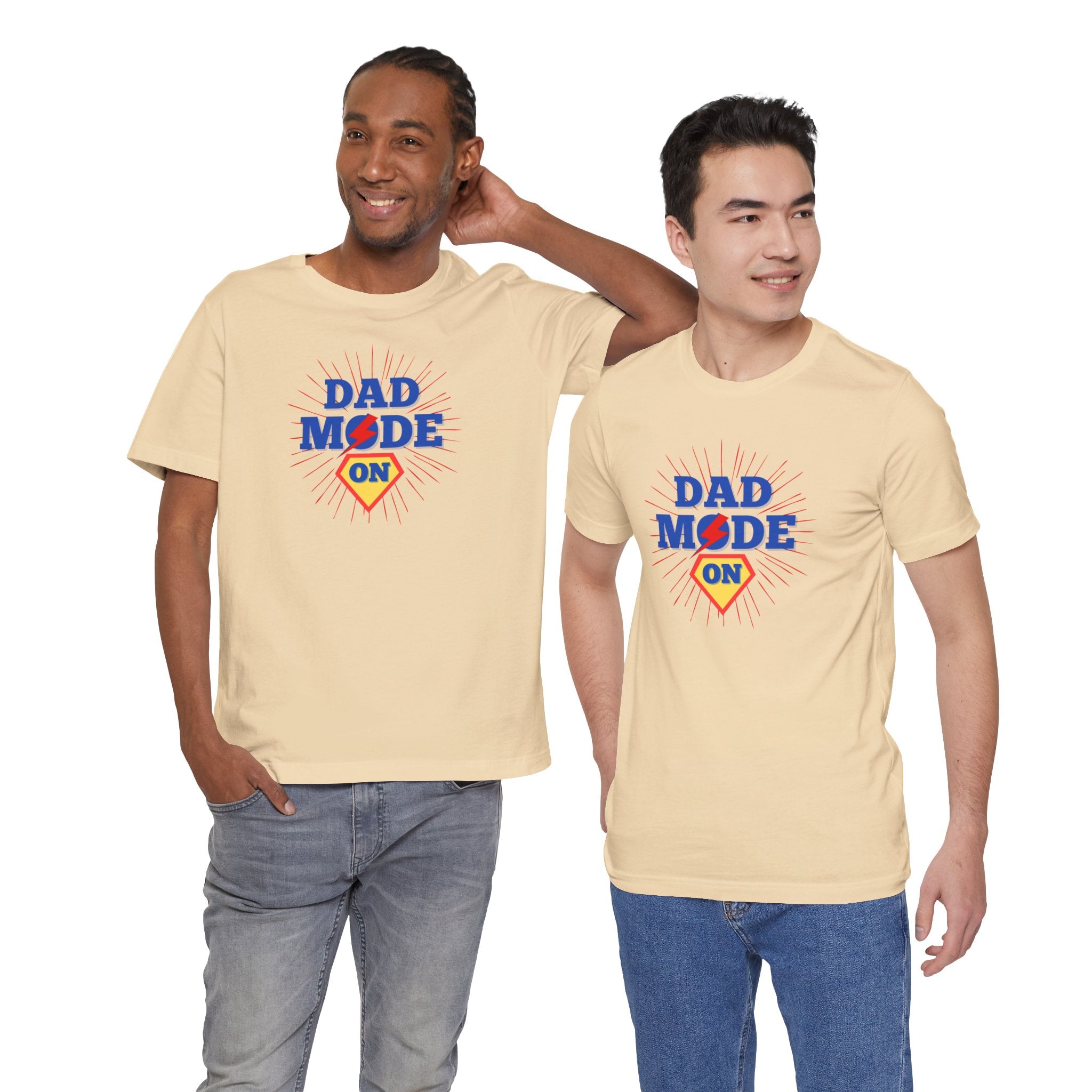 Dad Mode On - Jersey T-Shirt for Cool Dads