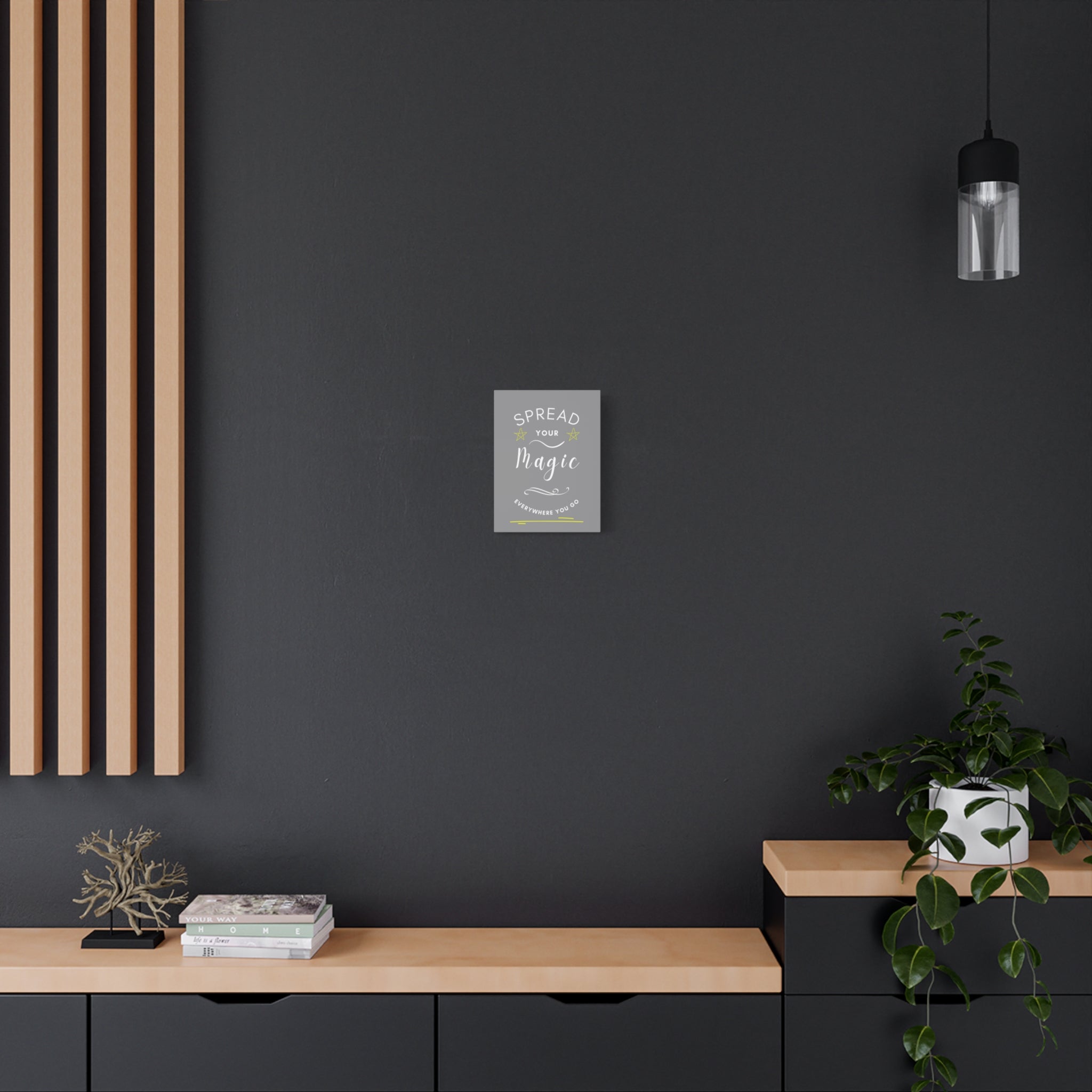 Inspirational Canvas Wall Art - "Spread Your Magic Everywhere You Go"