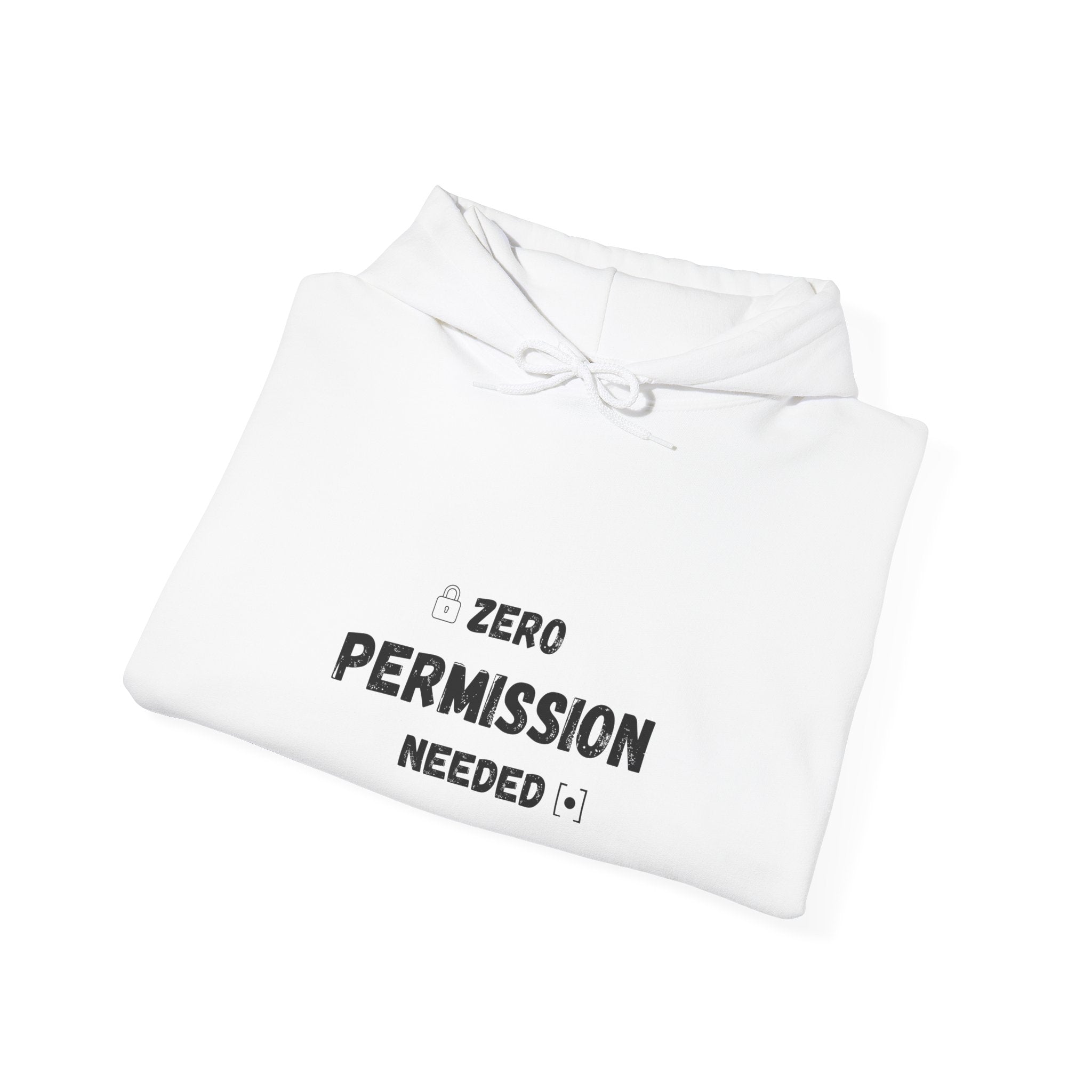 Zero Permission Needed - Unisex Heavy Blend Hoodie