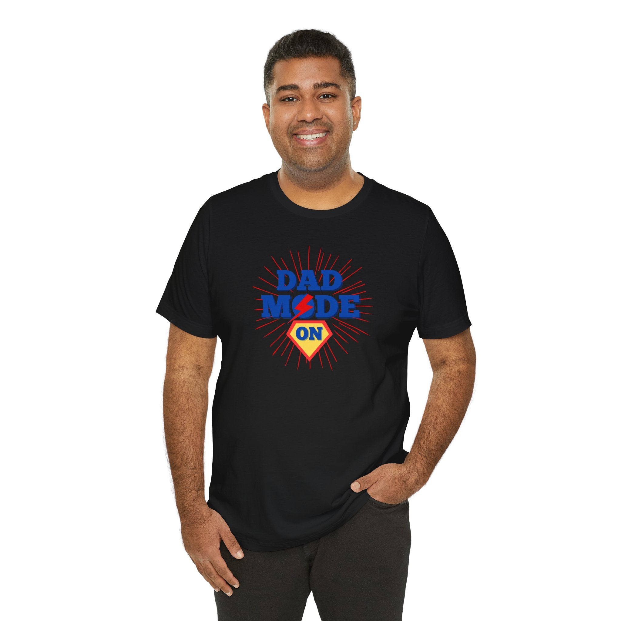 Dad Mode On - Jersey T-Shirt for Cool Dads