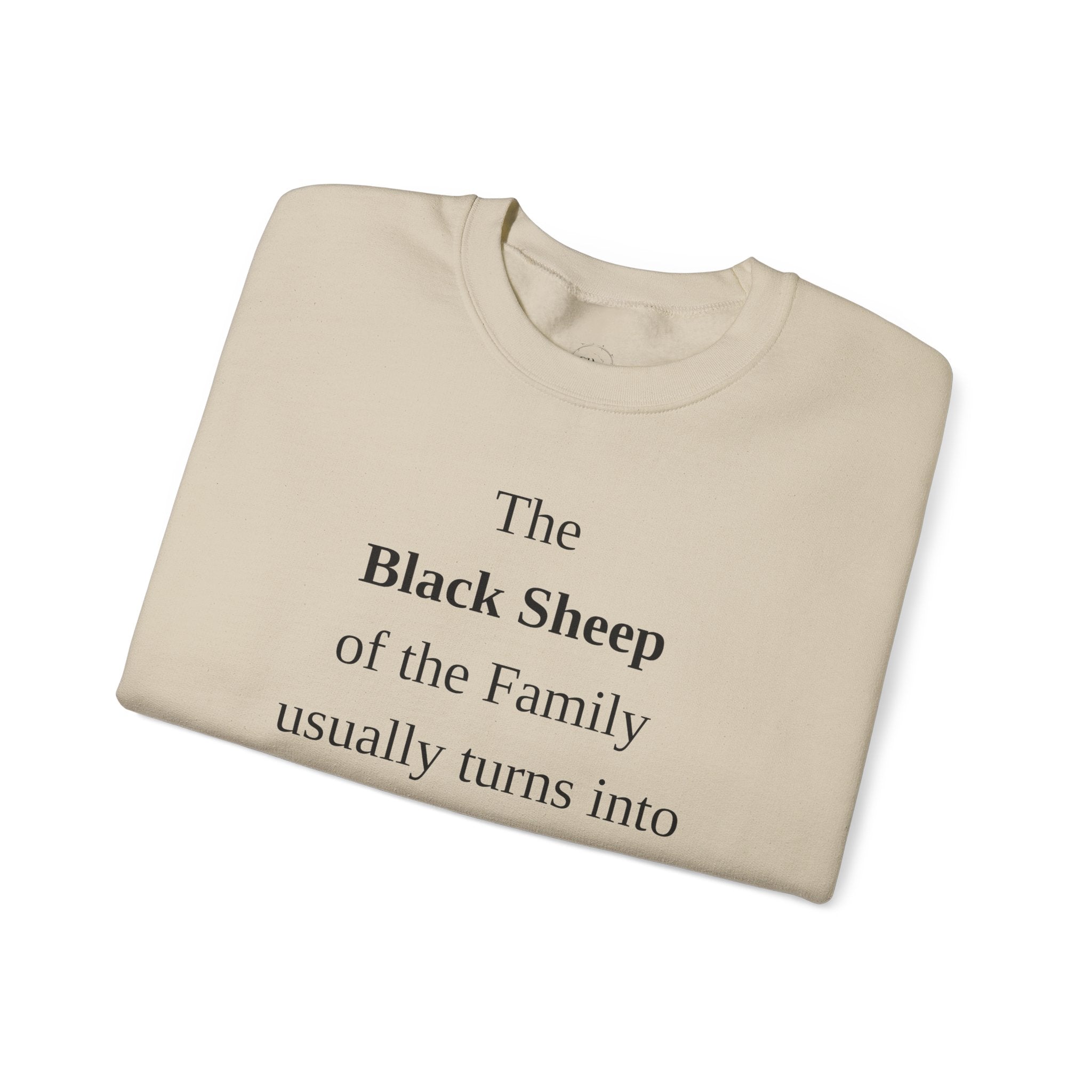 The Black Sheep Crewneck Sweatshirt - Unisex Family Humor Gift