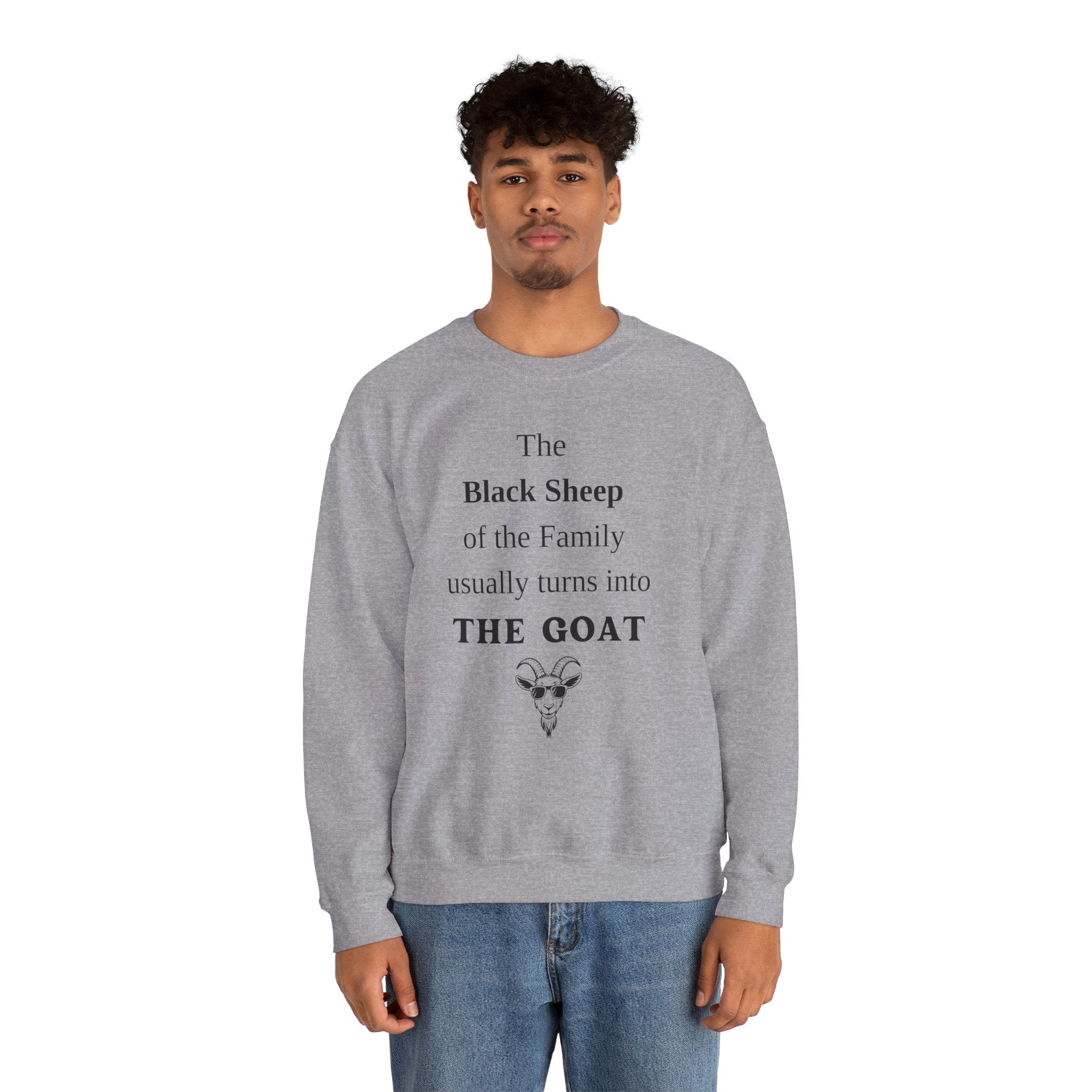 The Black Sheep Crewneck Sweatshirt - Unisex Family Humor Gift