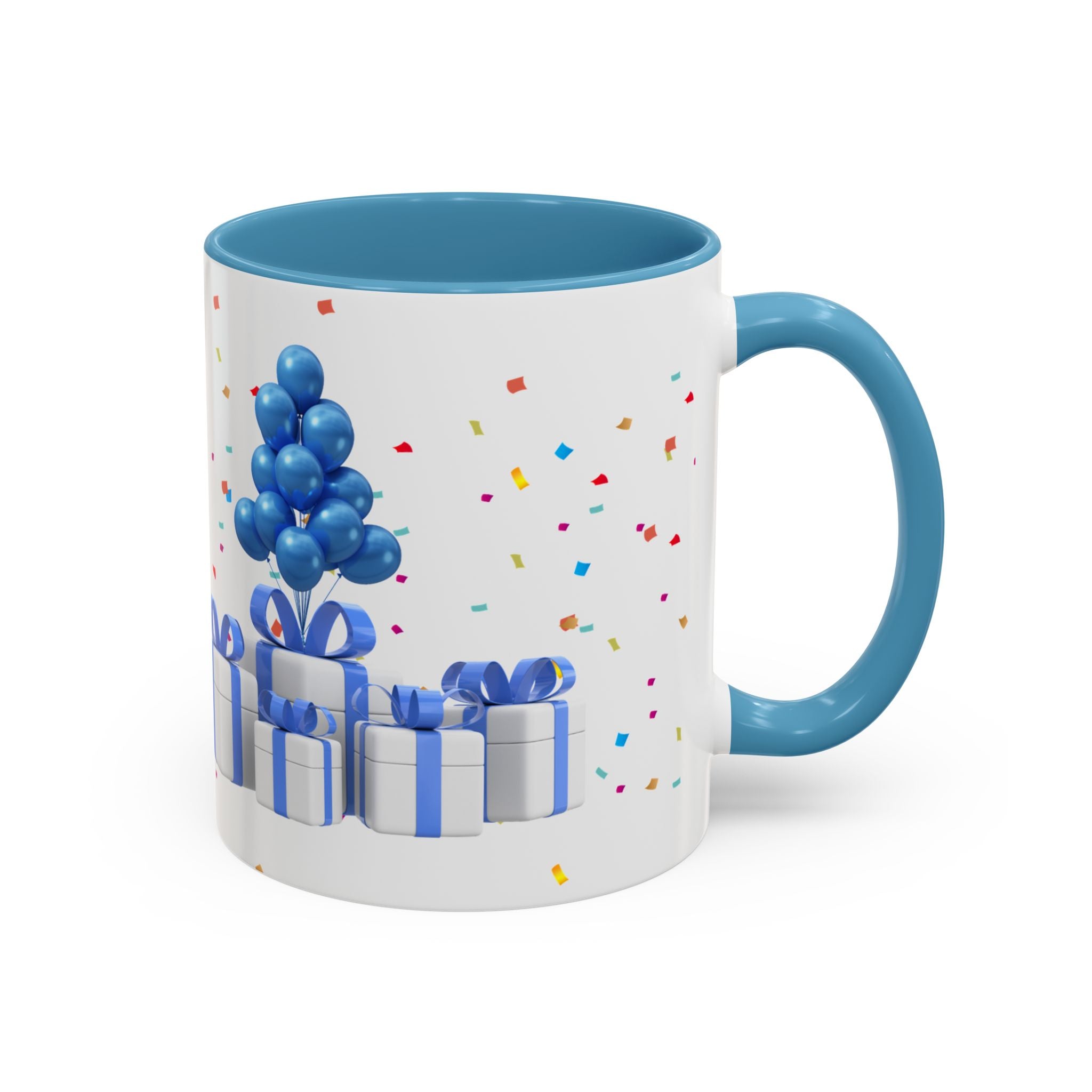 Happy Birthday Dad - Accent Coffee Mug
